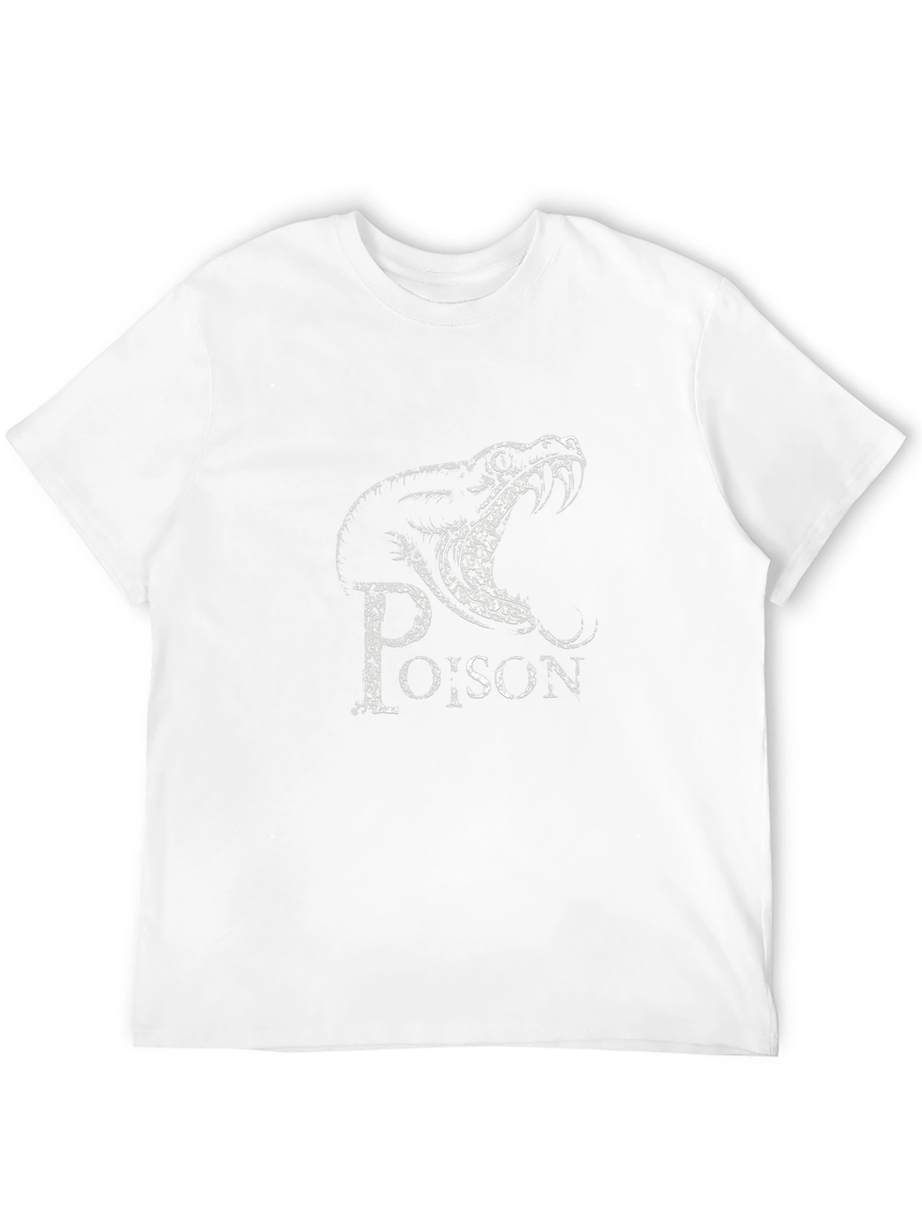 Poison Band Tee - Black Graphic T-Shirt