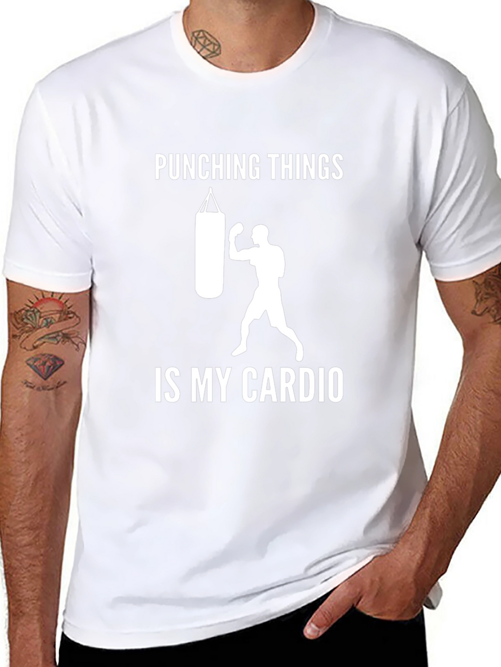 Punching Things Is My Cardio T-Shirt