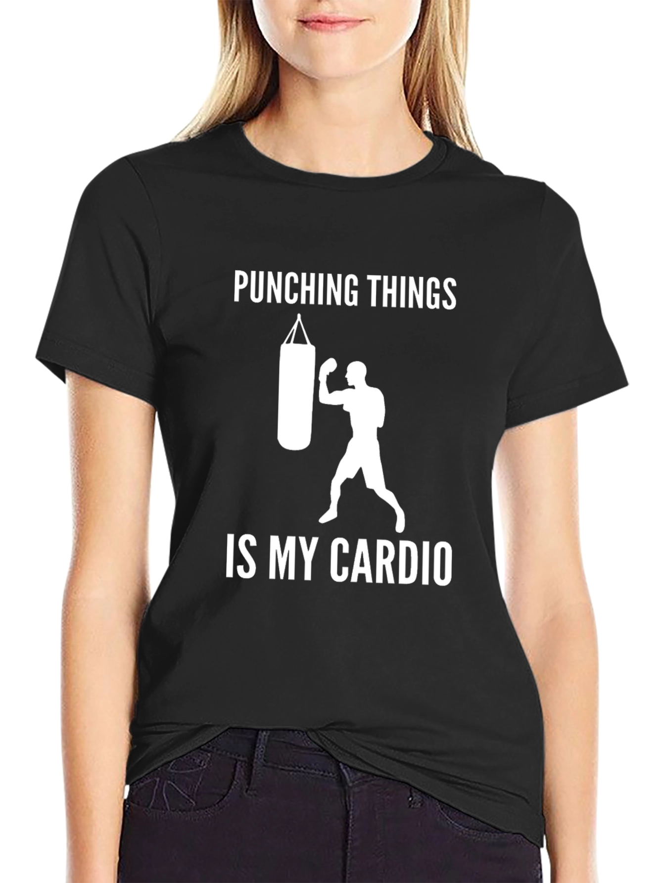 Punching Things Is My Cardio T-Shirt