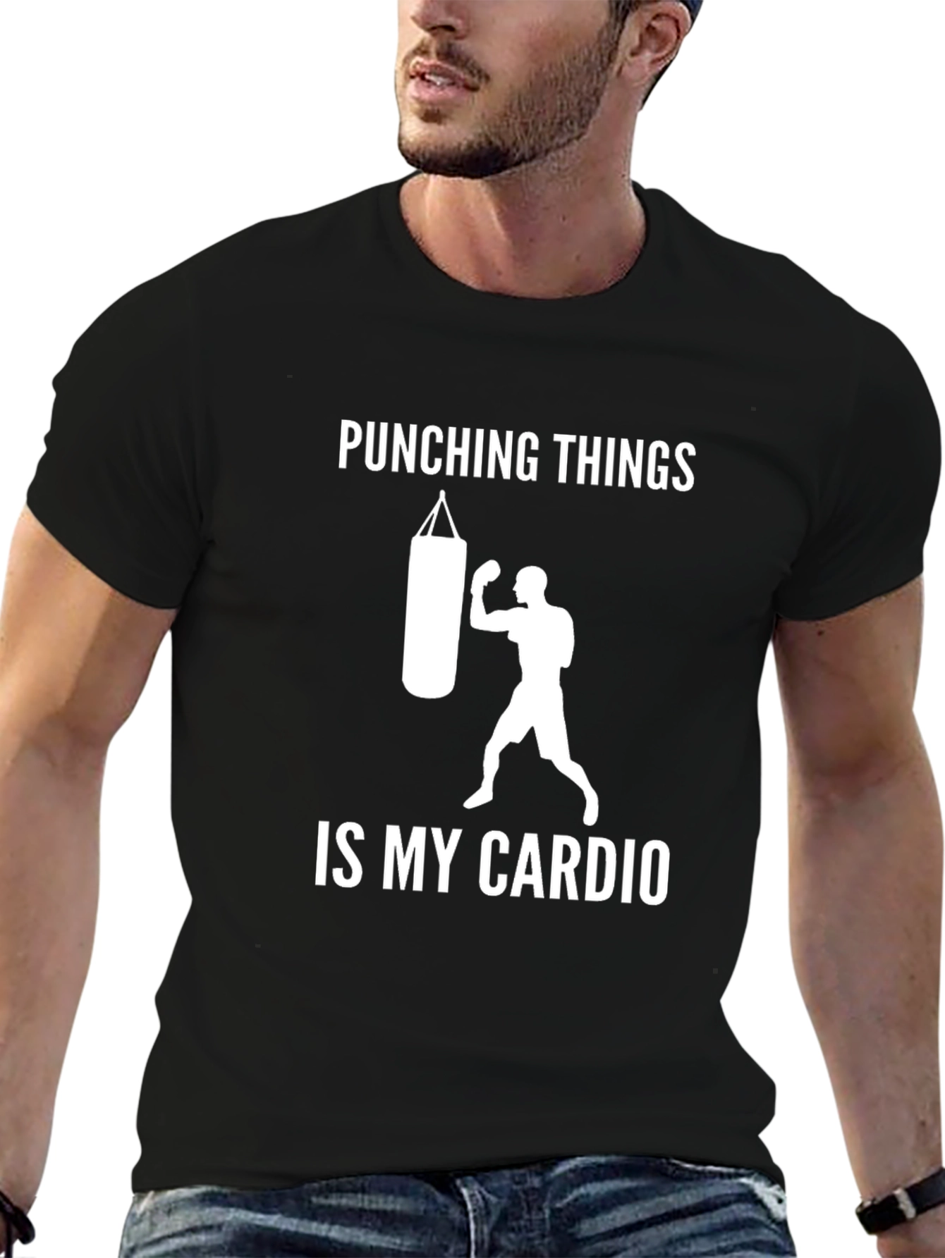 Punching Things Is My Cardio T-Shirt