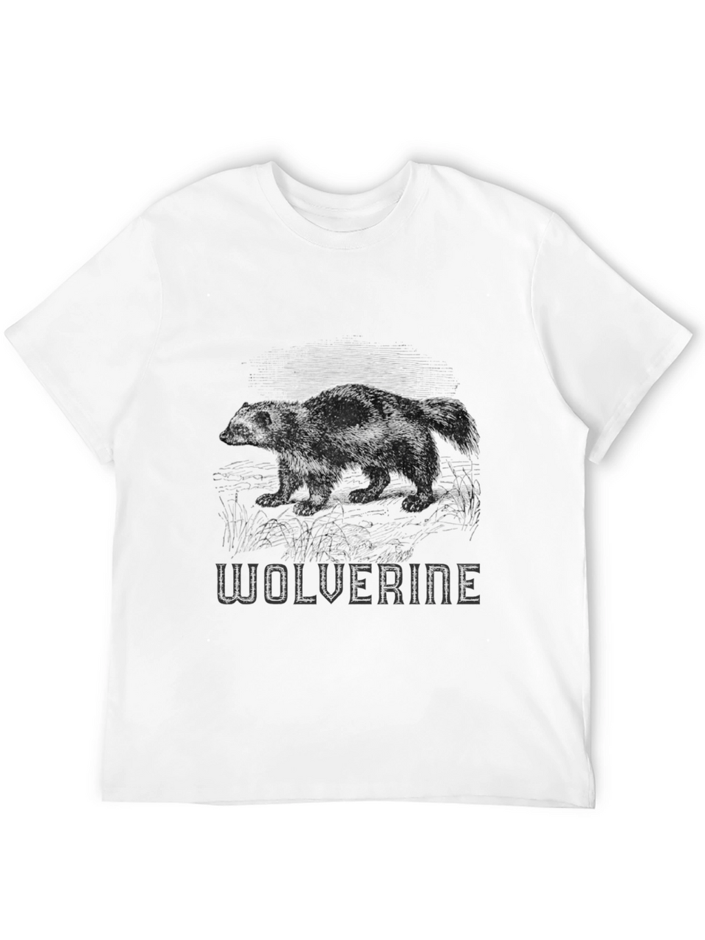 Wolverine Graphic Print Black T-Shirt