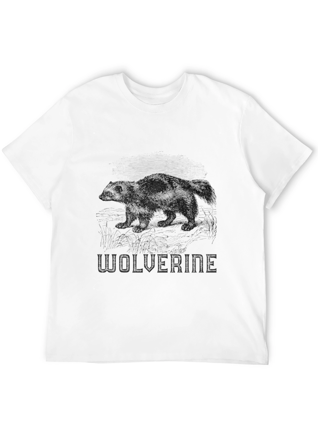 Wolverine Graphic Print Black T-Shirt