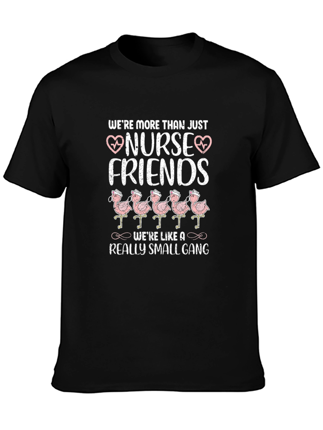 Nurse Friends T-Shirt Flamingo Gang Tee