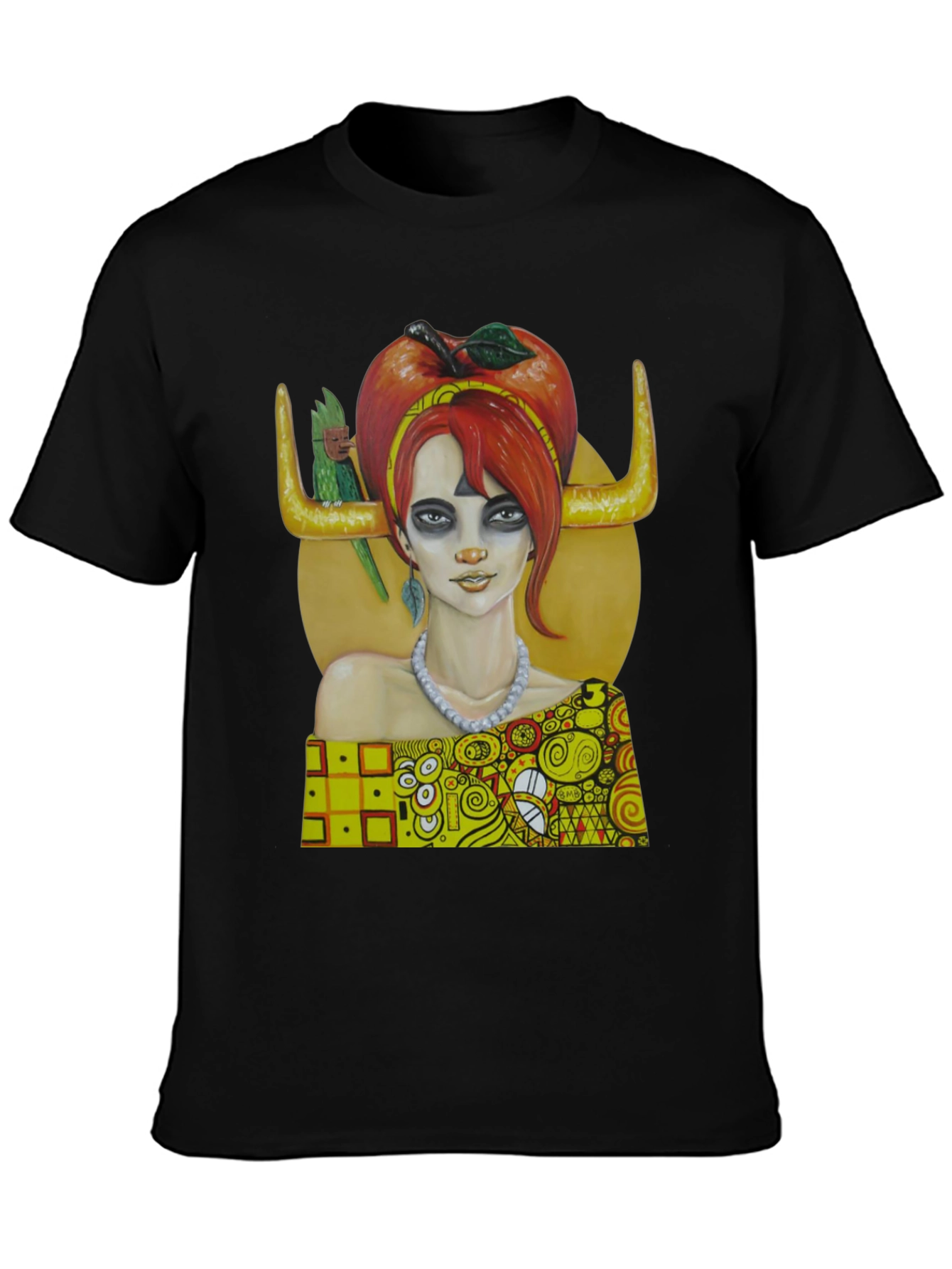 Klimt-Inspired Art Tee - Unique Graphic Print