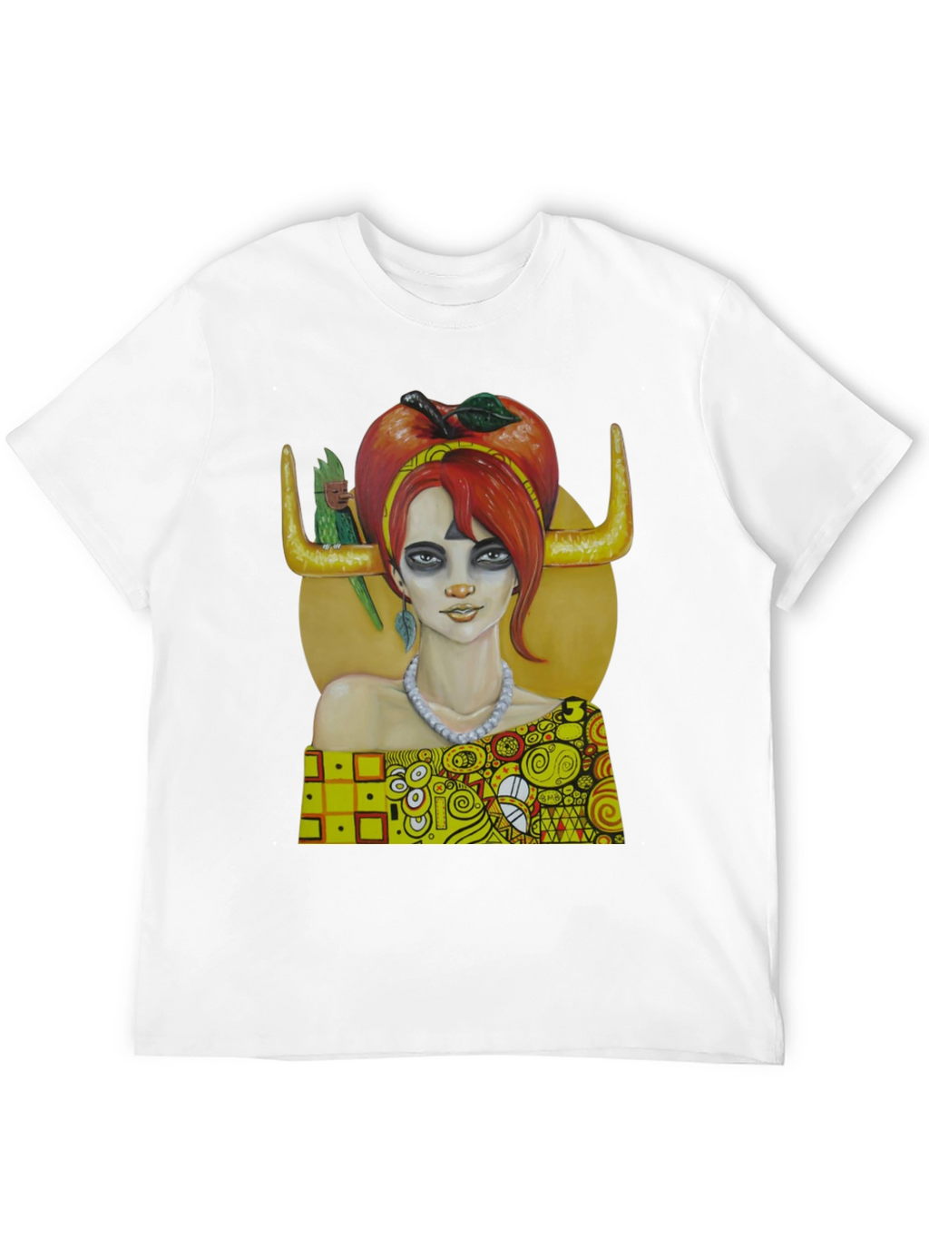 Klimt-Inspired Art Tee - Unique Graphic Print