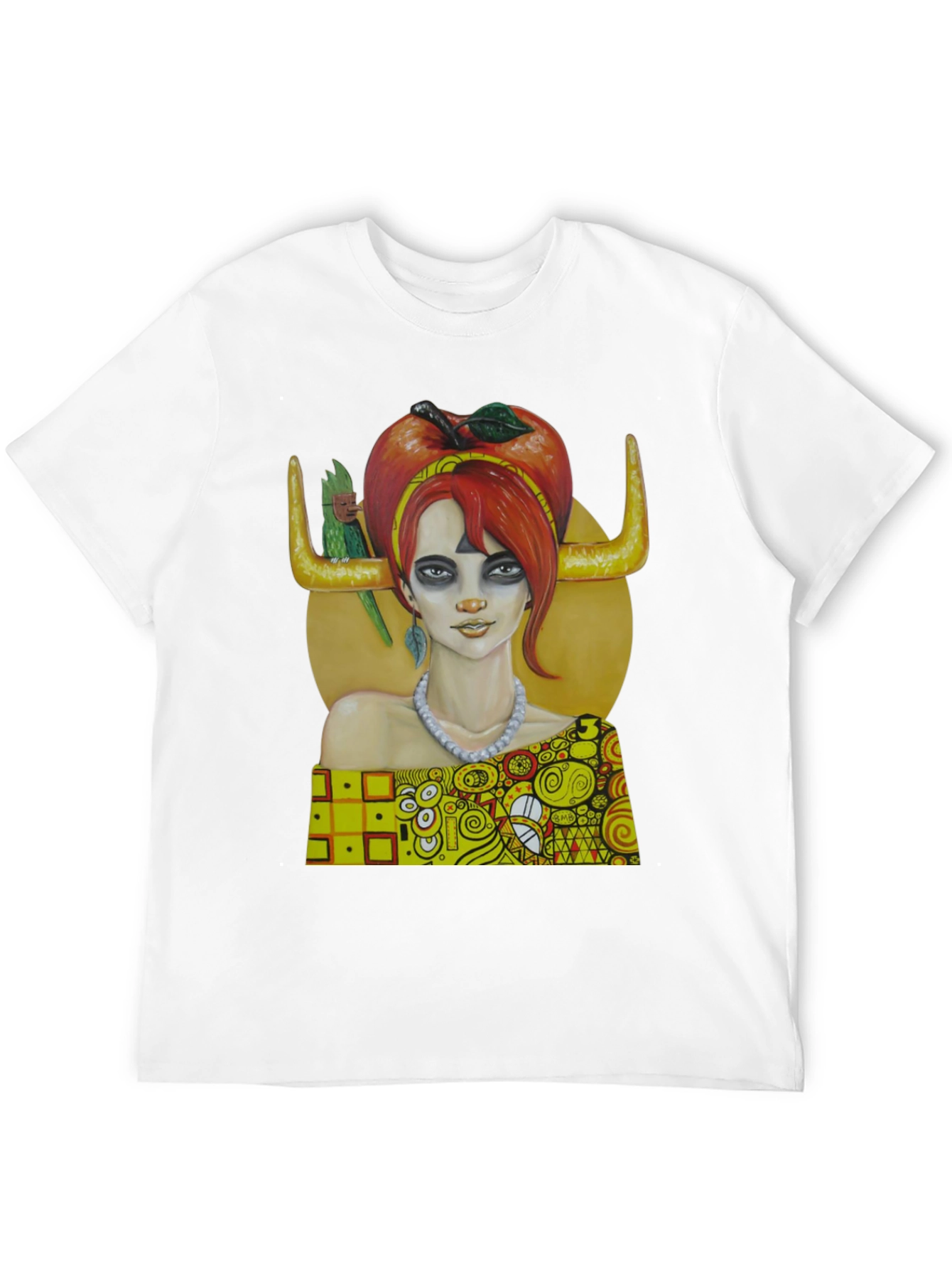 Klimt-Inspired Art Tee - Unique Graphic Print