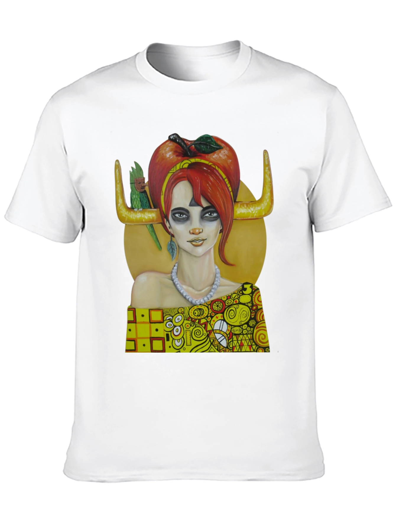Klimt-Inspired Art Tee - Unique Graphic Print