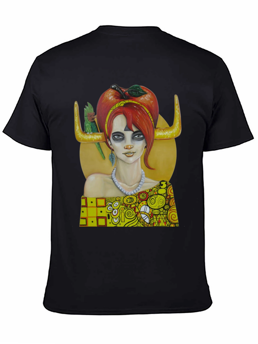 Klimt-Inspired Art Tee - Unique Graphic Print