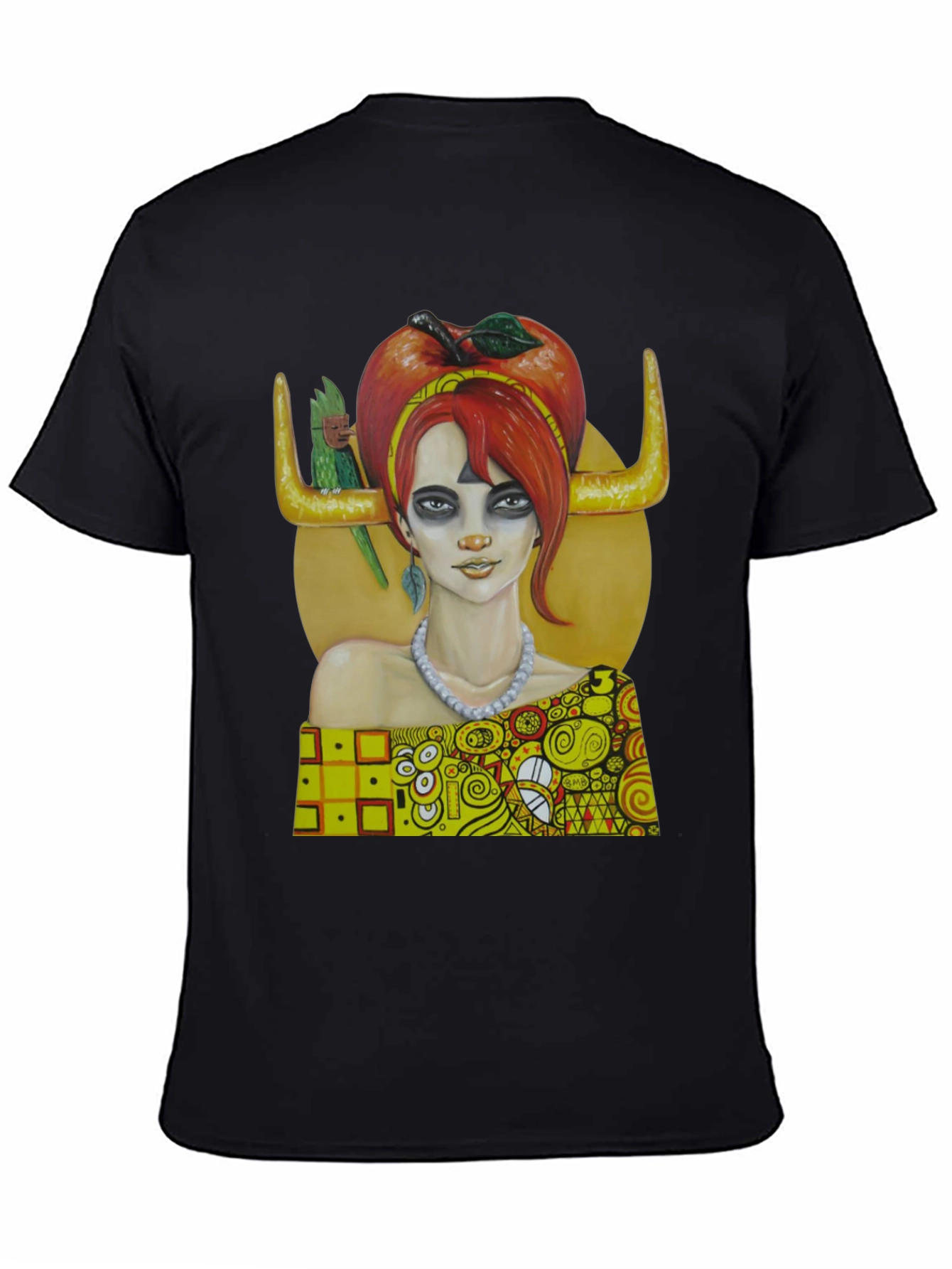 Klimt-Inspired Art Tee - Unique Graphic Print