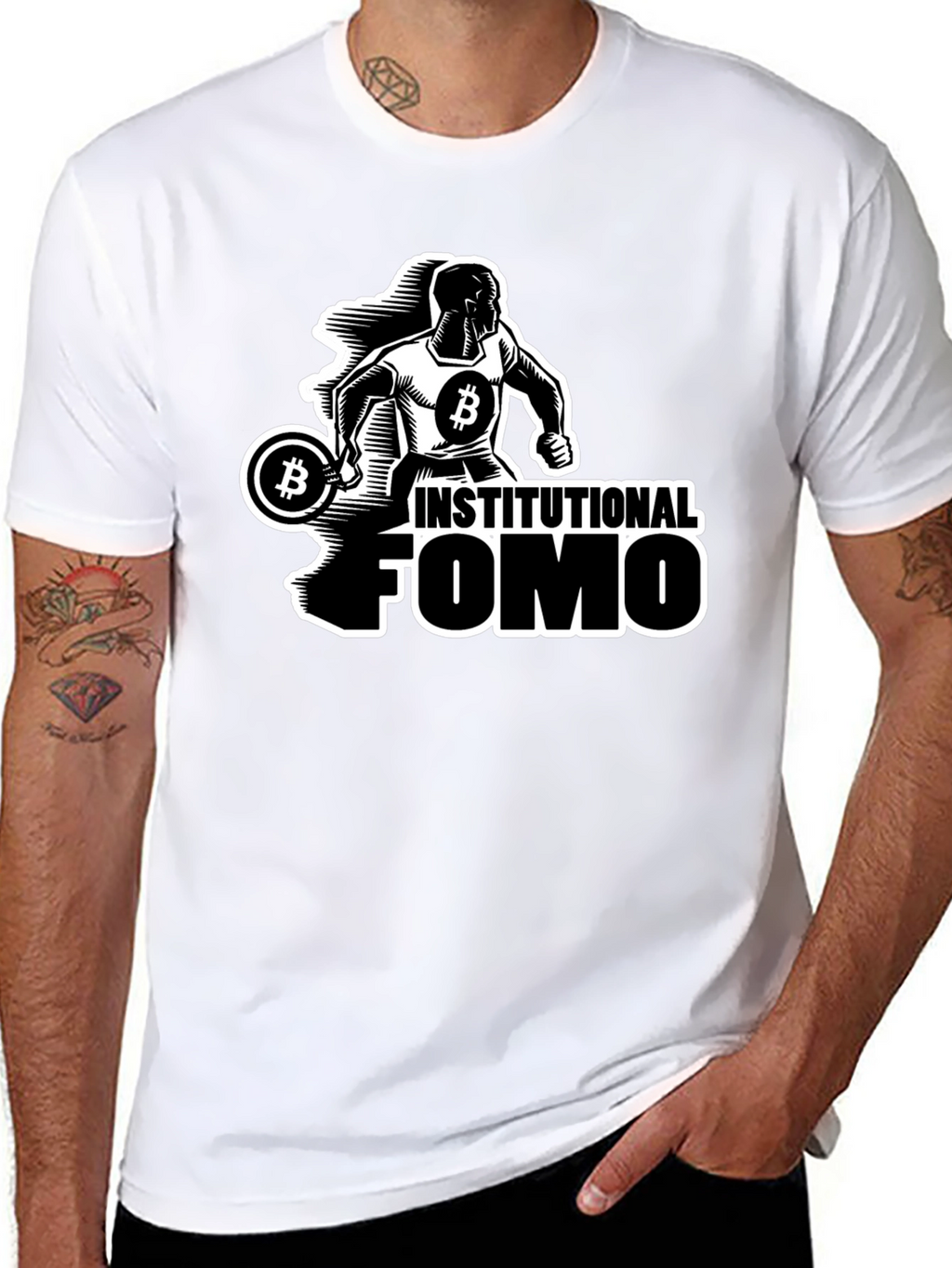 Institutional FOMO Bitcoin T-Shirt