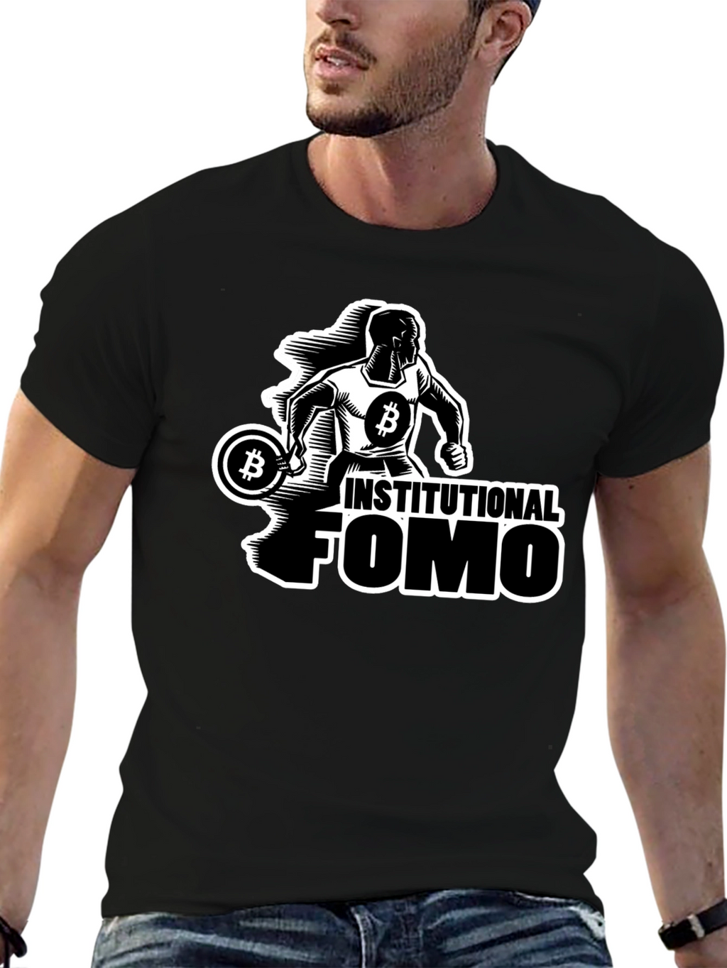 Institutional FOMO Bitcoin T-Shirt