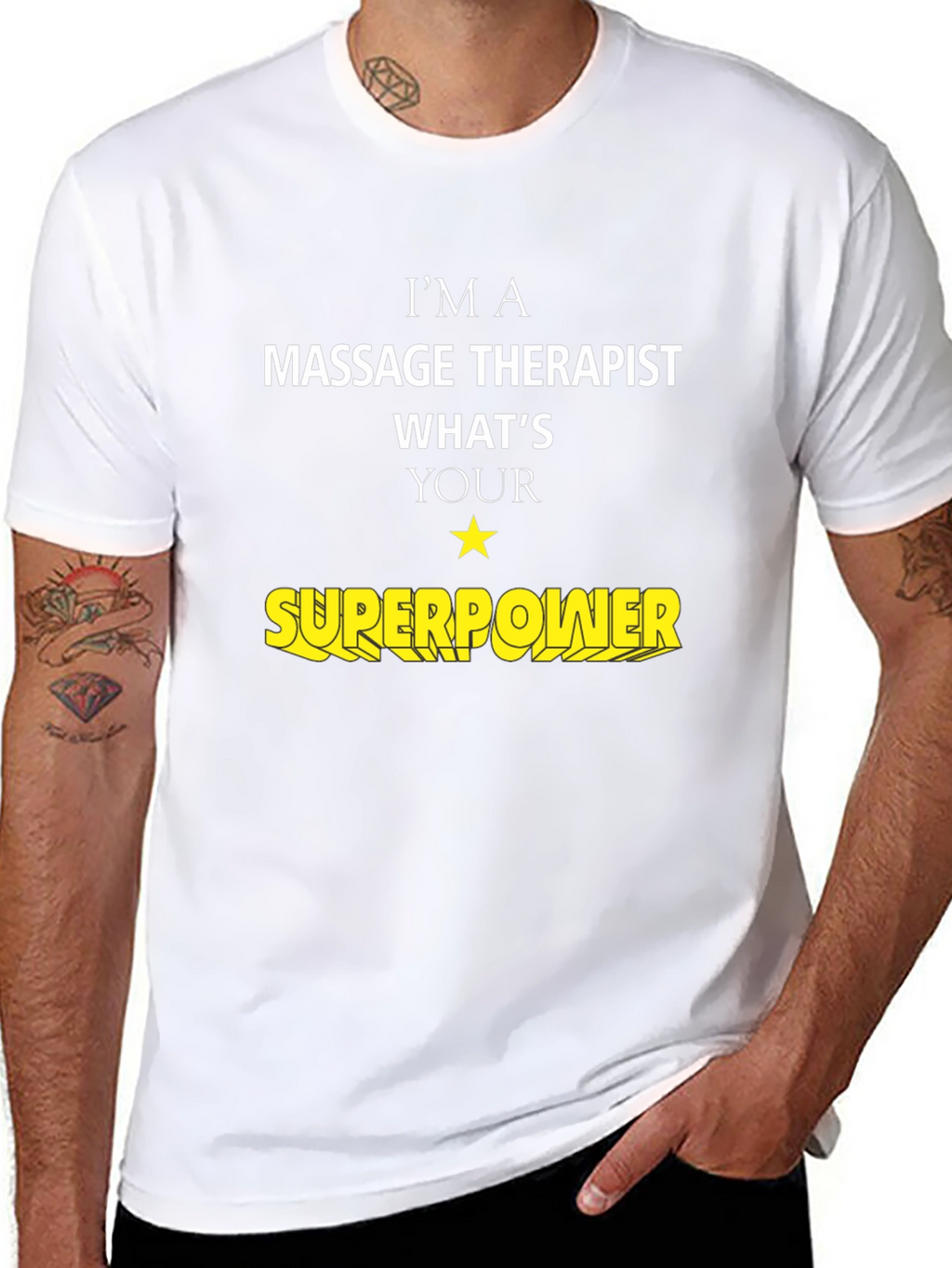 Massage Therapist Superpower T-Shirt