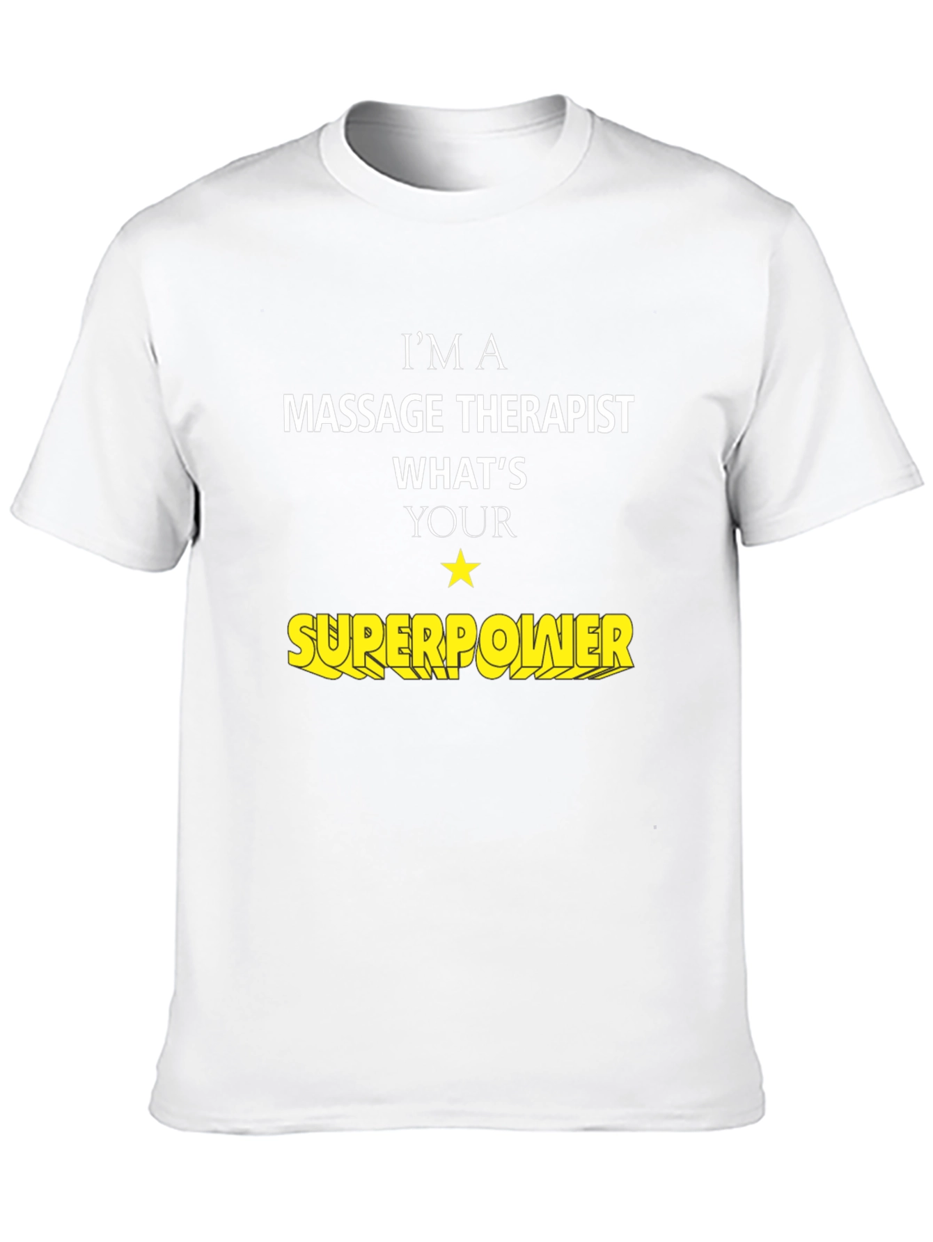Massage Therapist Superpower T-Shirt