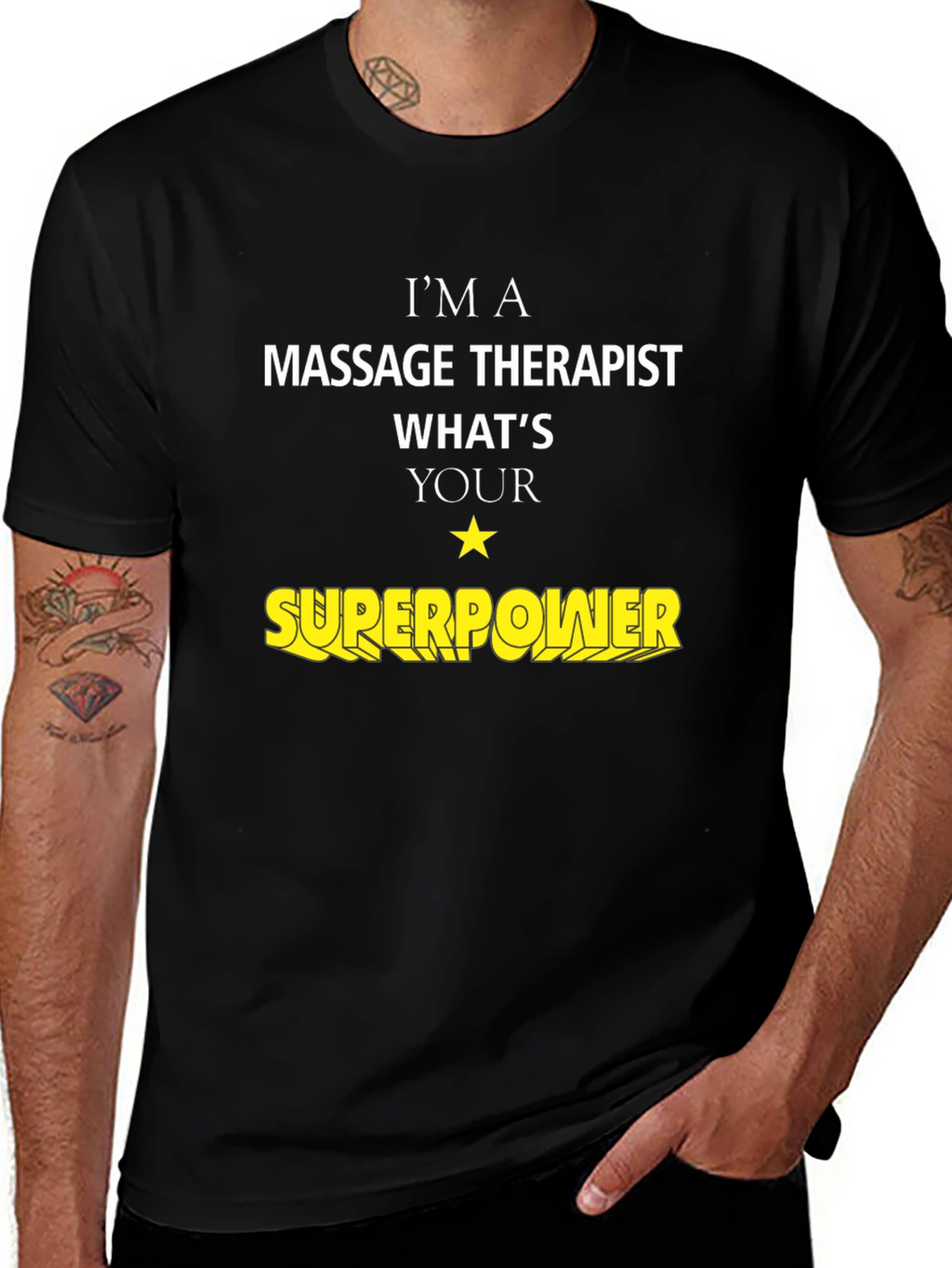 Massage Therapist Superpower T-Shirt