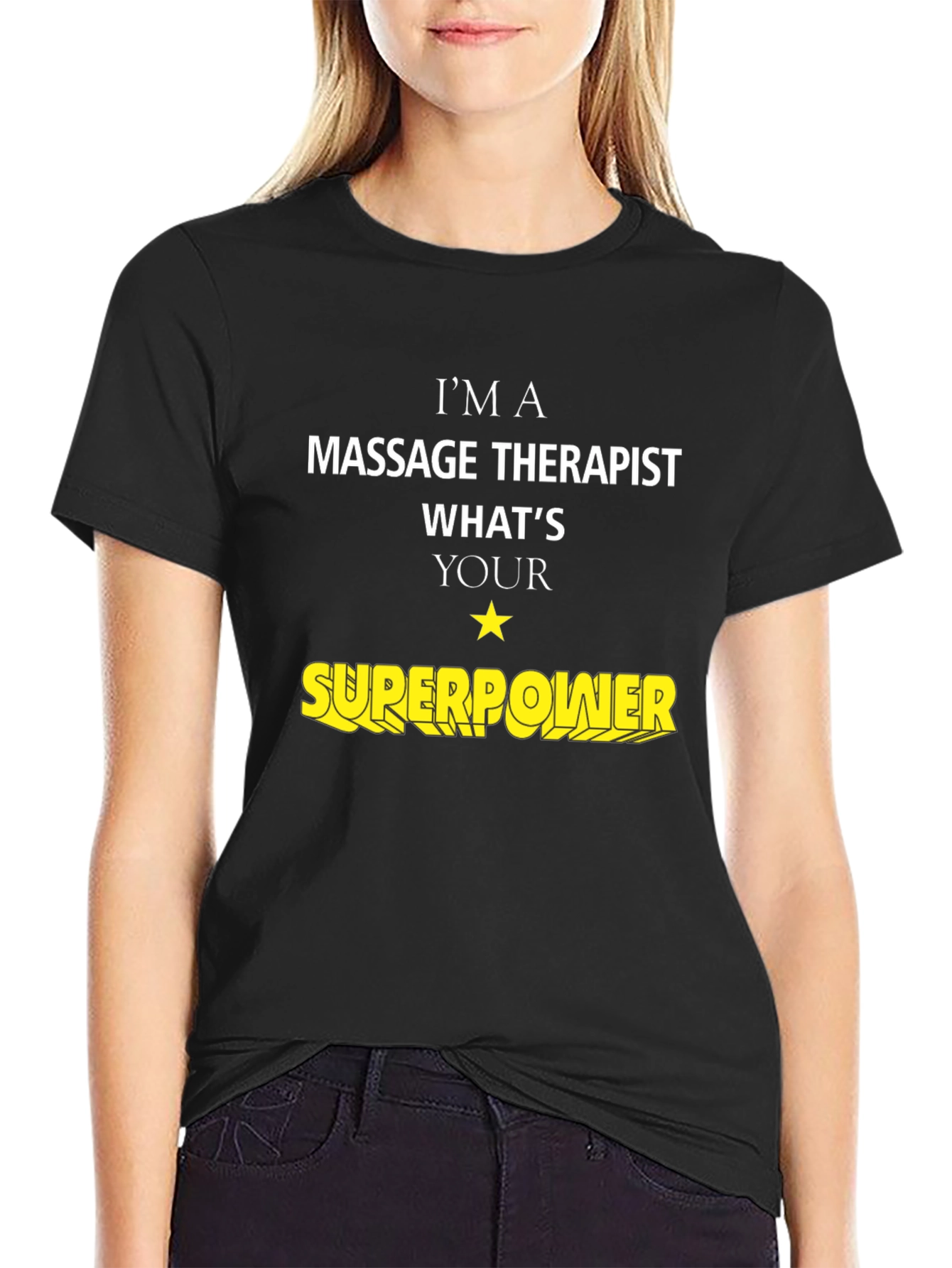 Massage Therapist Superpower T-Shirt