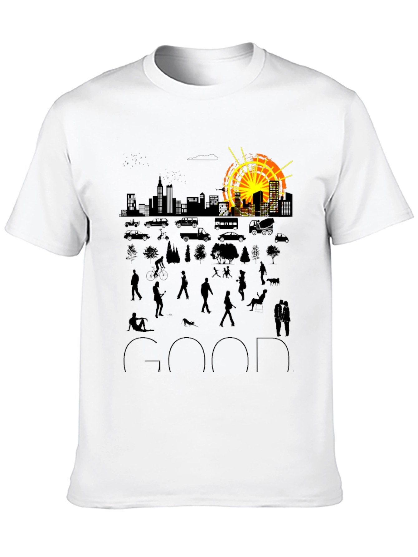 Urban Silhouette Graphic Tee