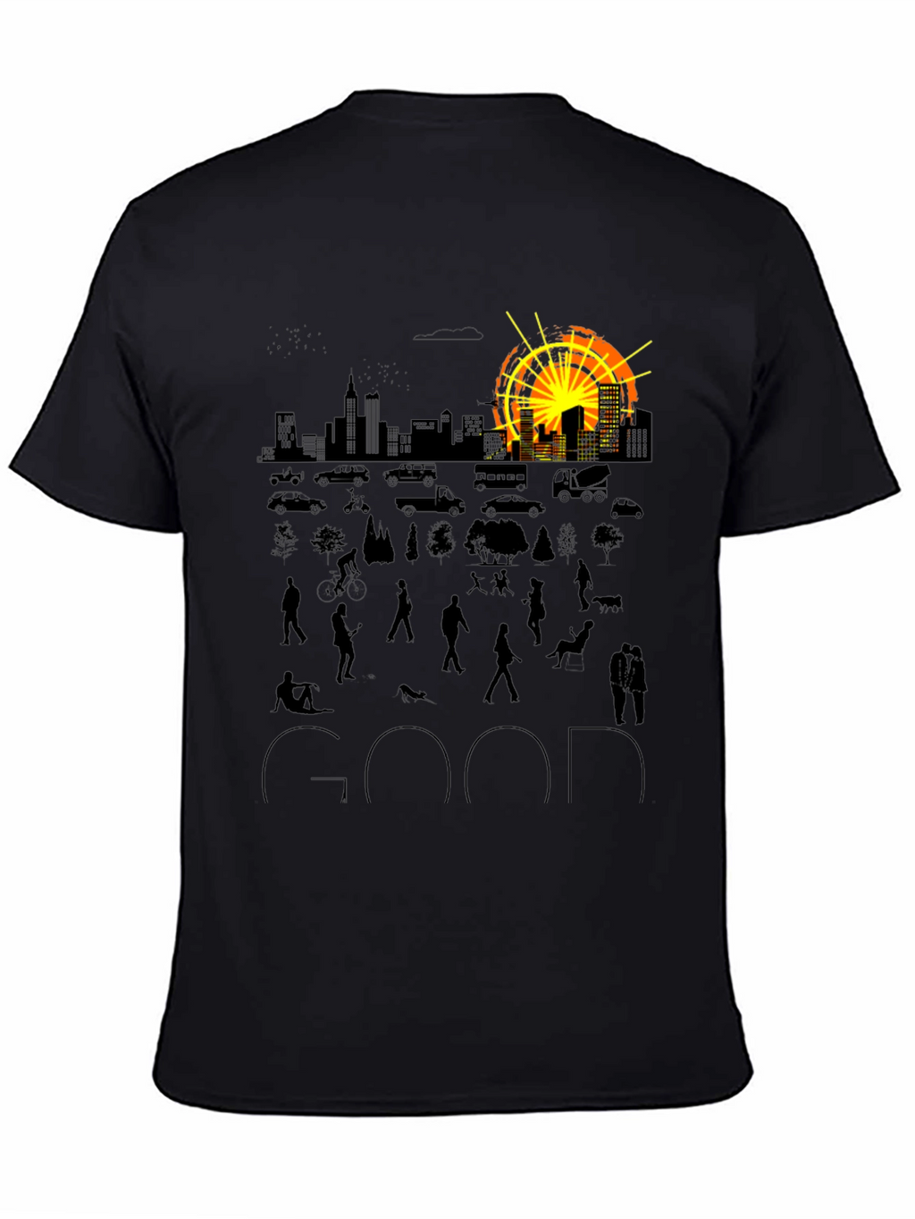 Urban Silhouette Graphic Tee