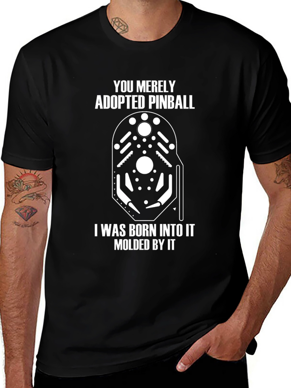 Pinball Born Into It T-Shirt