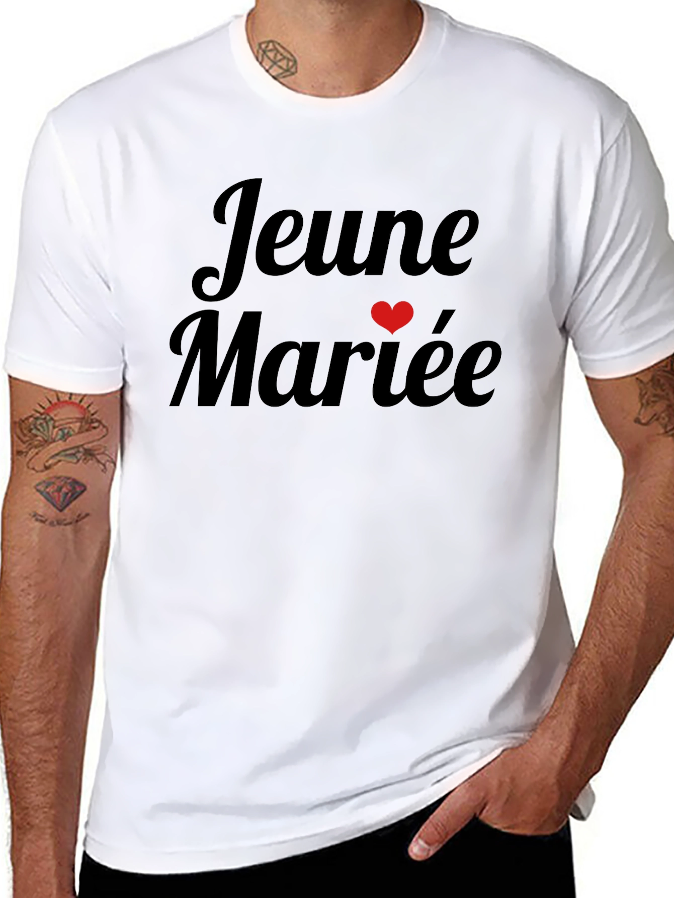Jeune Mariée T-Shirt - Newlywed Bridal Tee