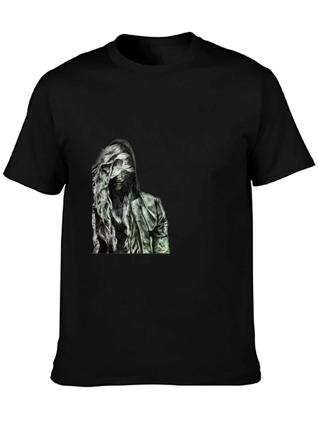 Dark Portrait Graphic T-Shirt - Stylish Casual Wear