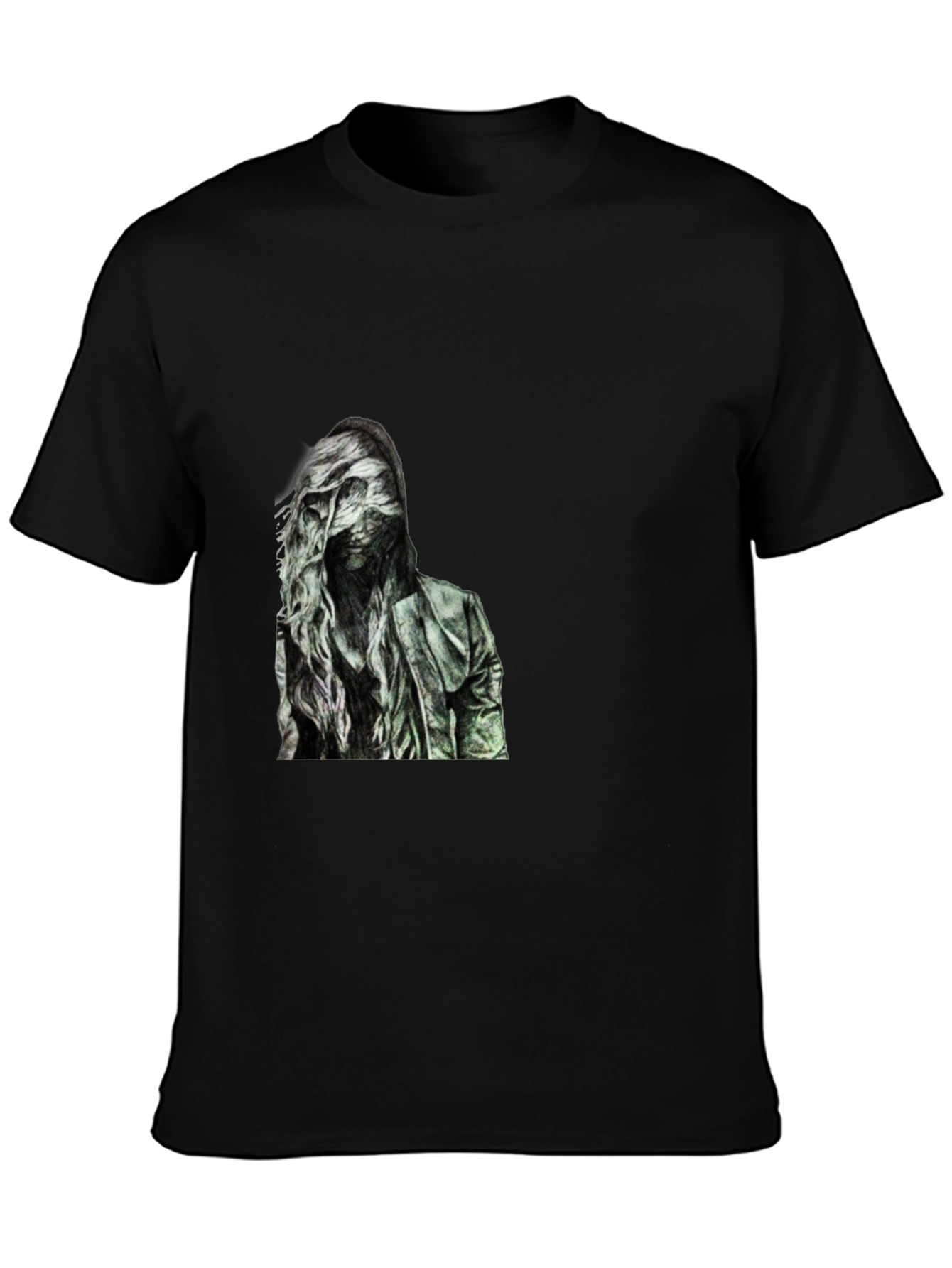 Dark Portrait Graphic T-Shirt - Stylish Casual Wear
