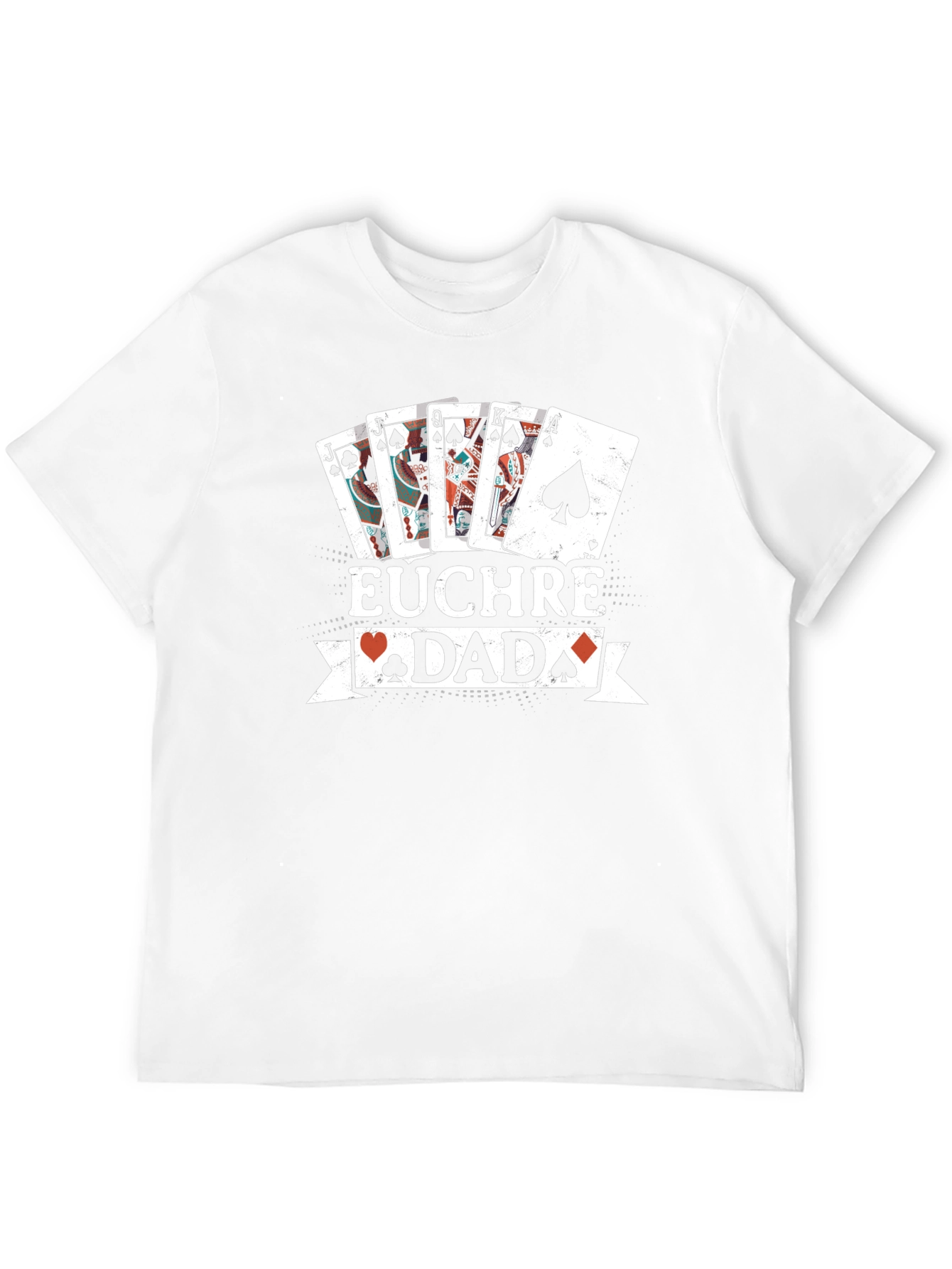 Euchre Dad T-Shirt - Card Game Tee