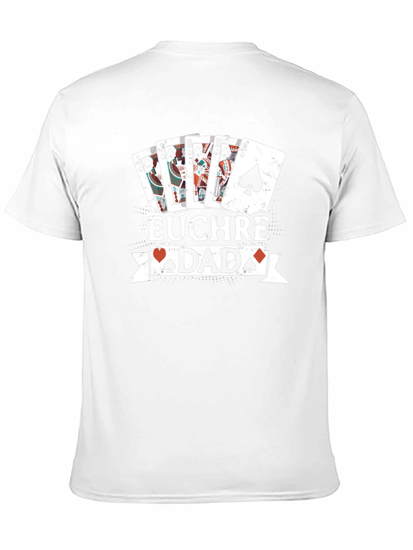 Euchre Dad T-Shirt - Card Game Tee
