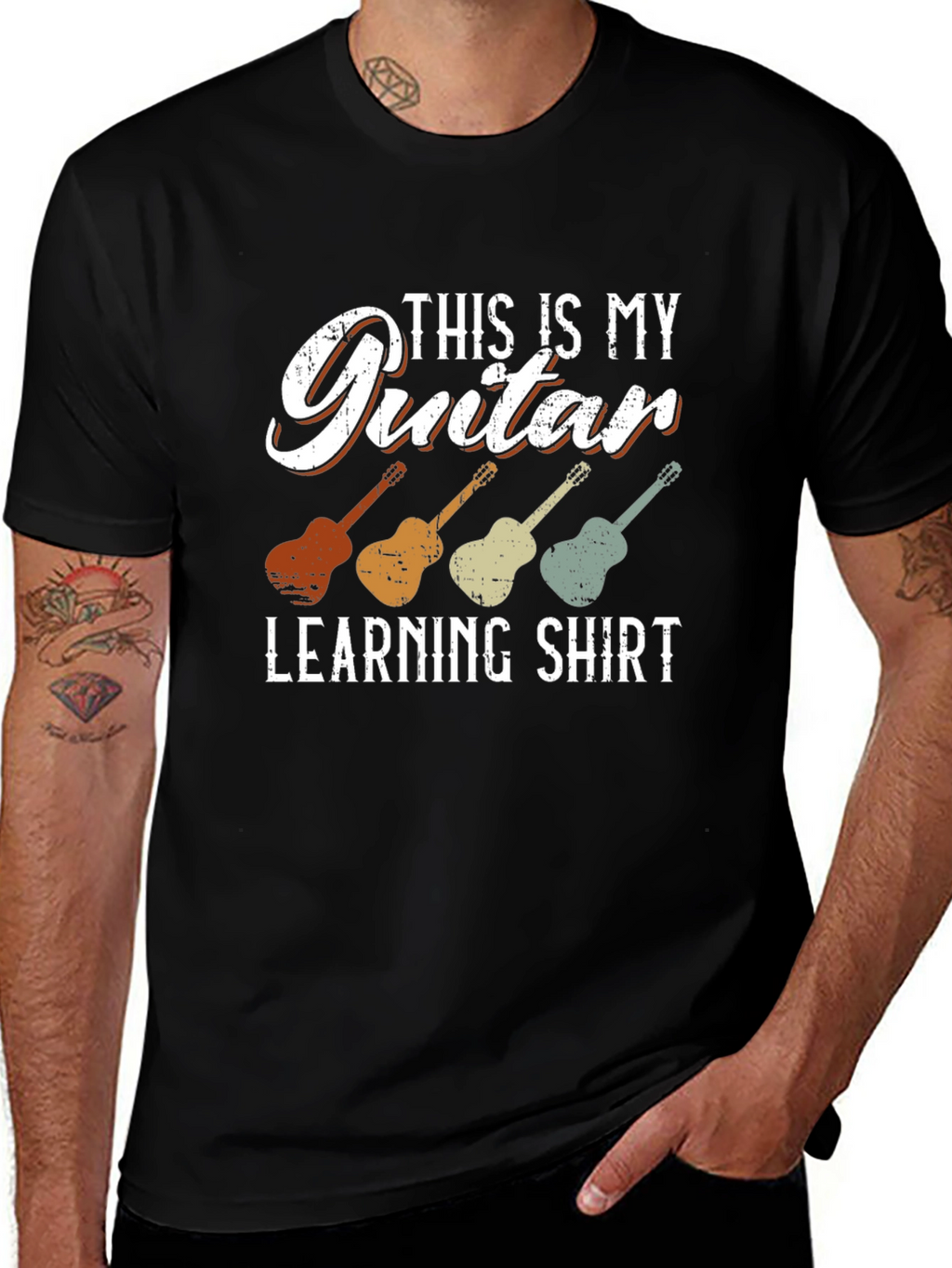 Guitar Learning Shirt - Music T-Shirt