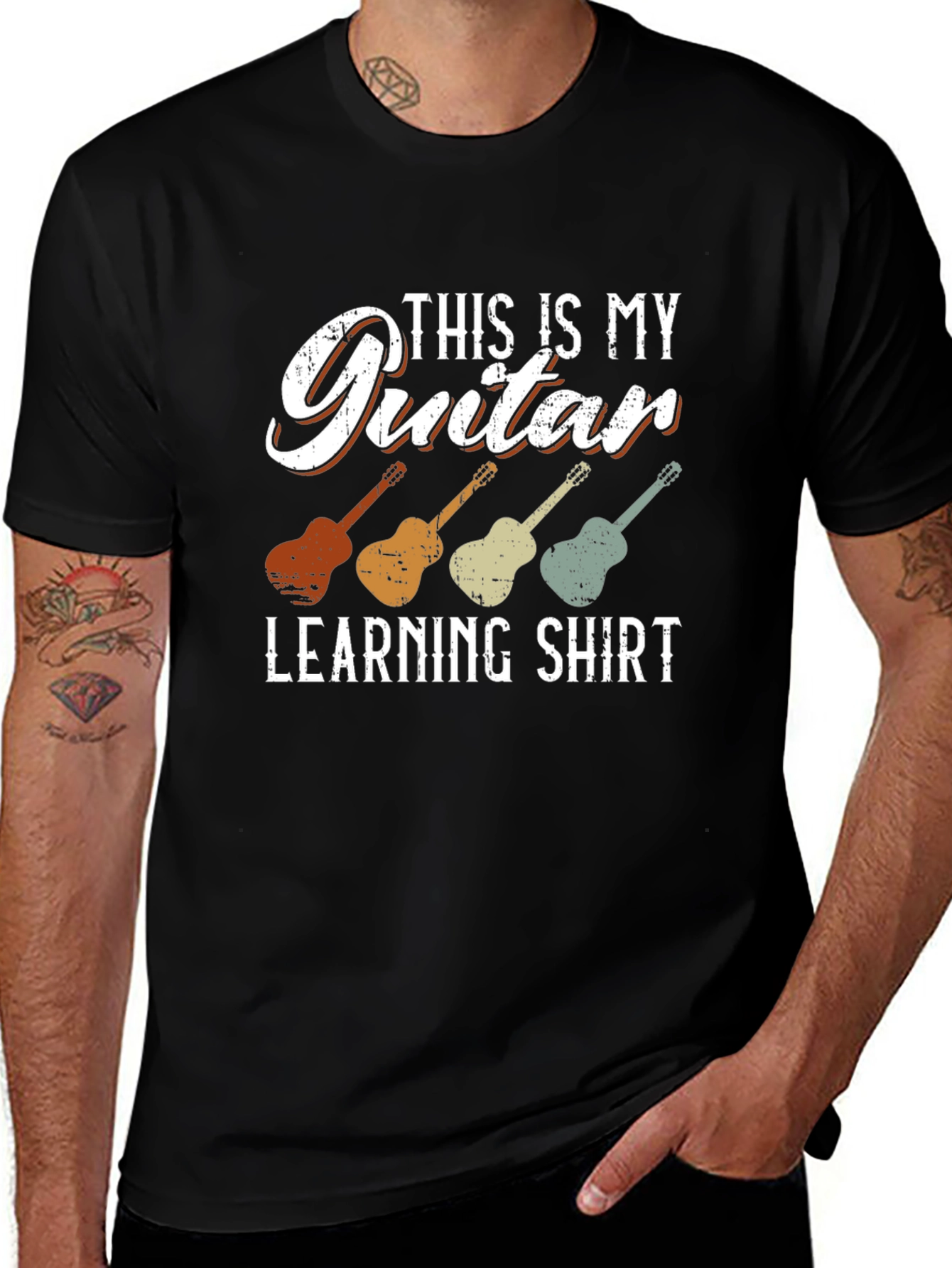 Guitar Learning Shirt - Music T-Shirt