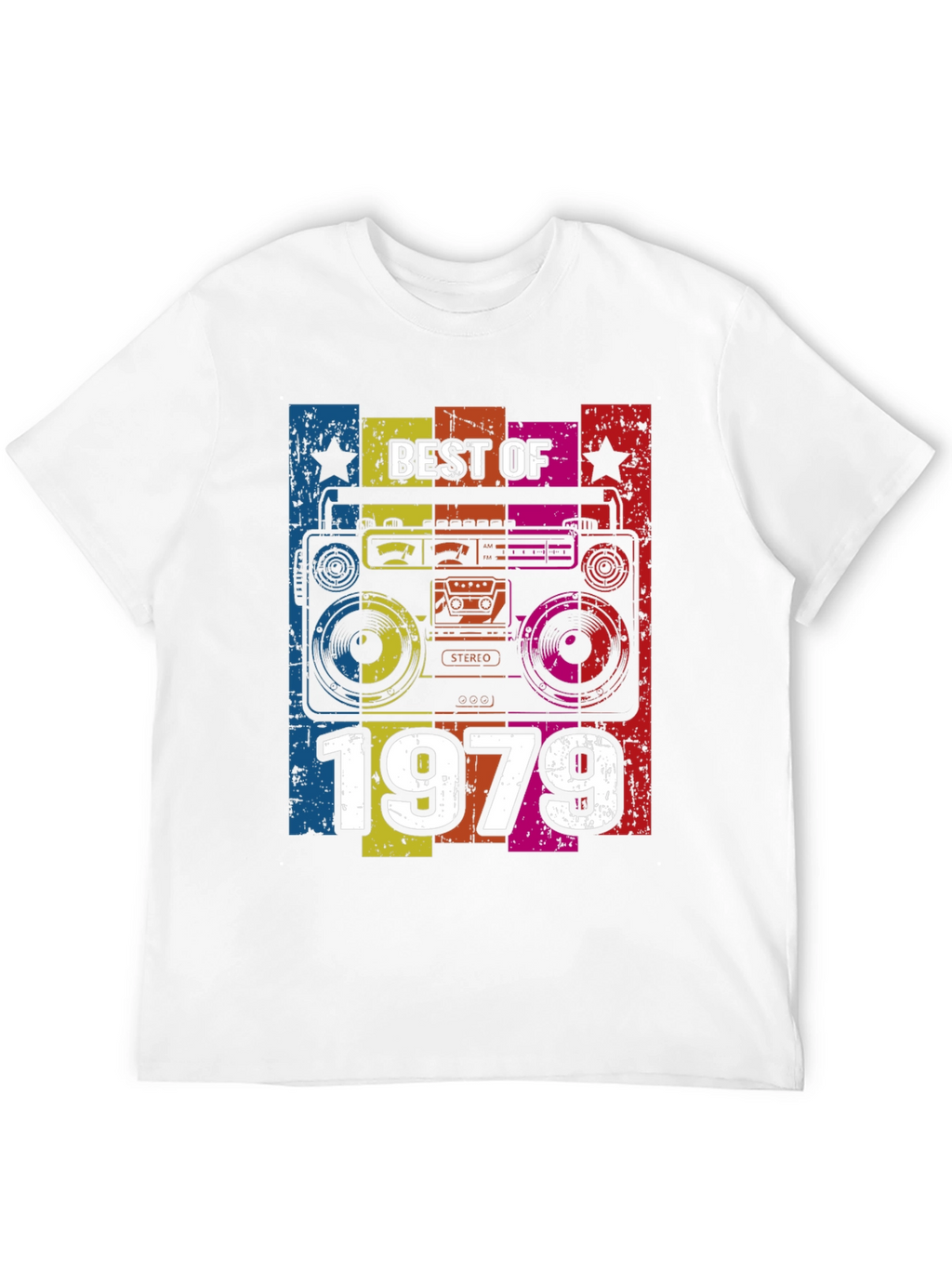Retro 1979 Boombox Graphic Tee