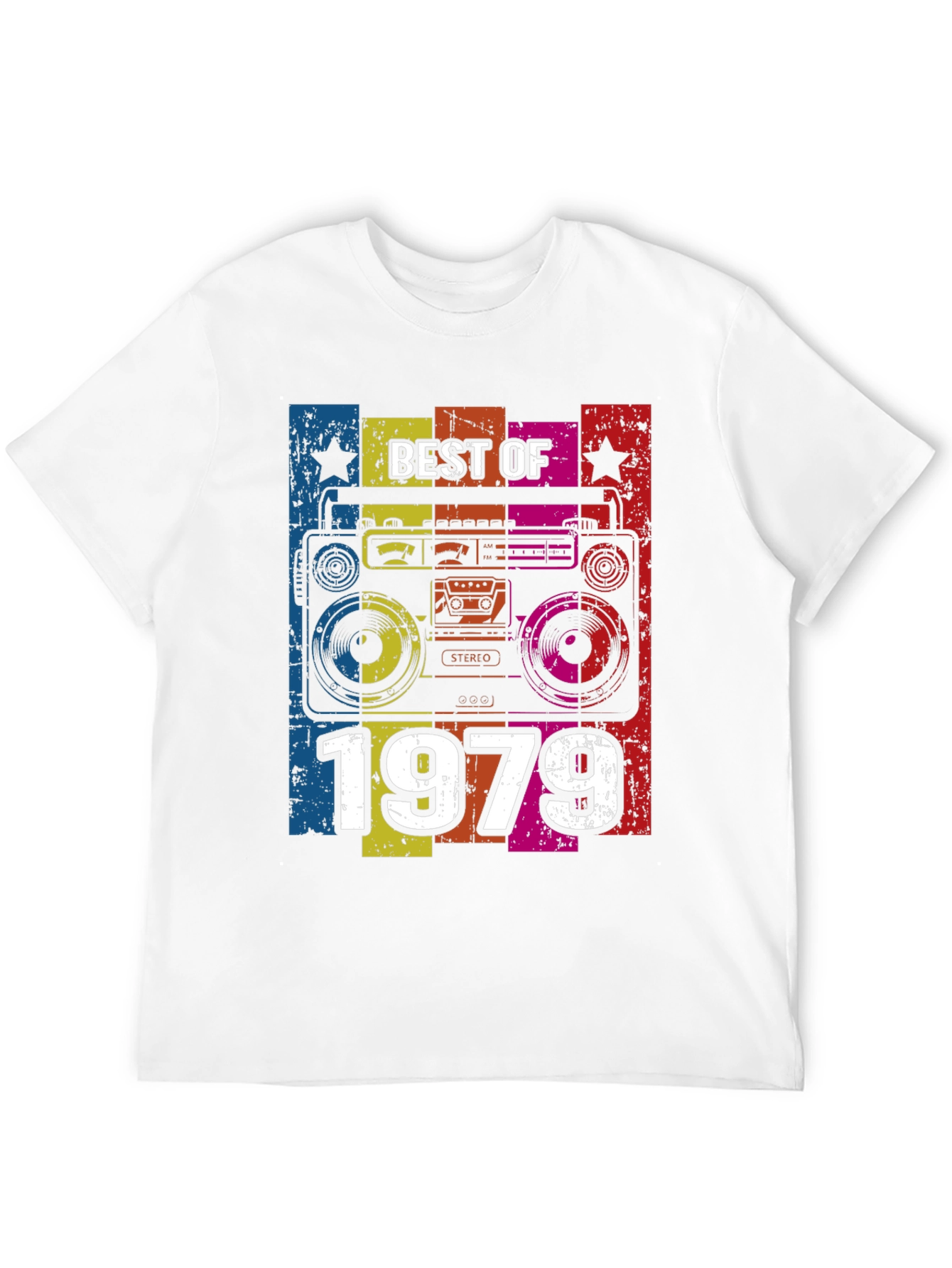 Retro 1979 Boombox Graphic Tee