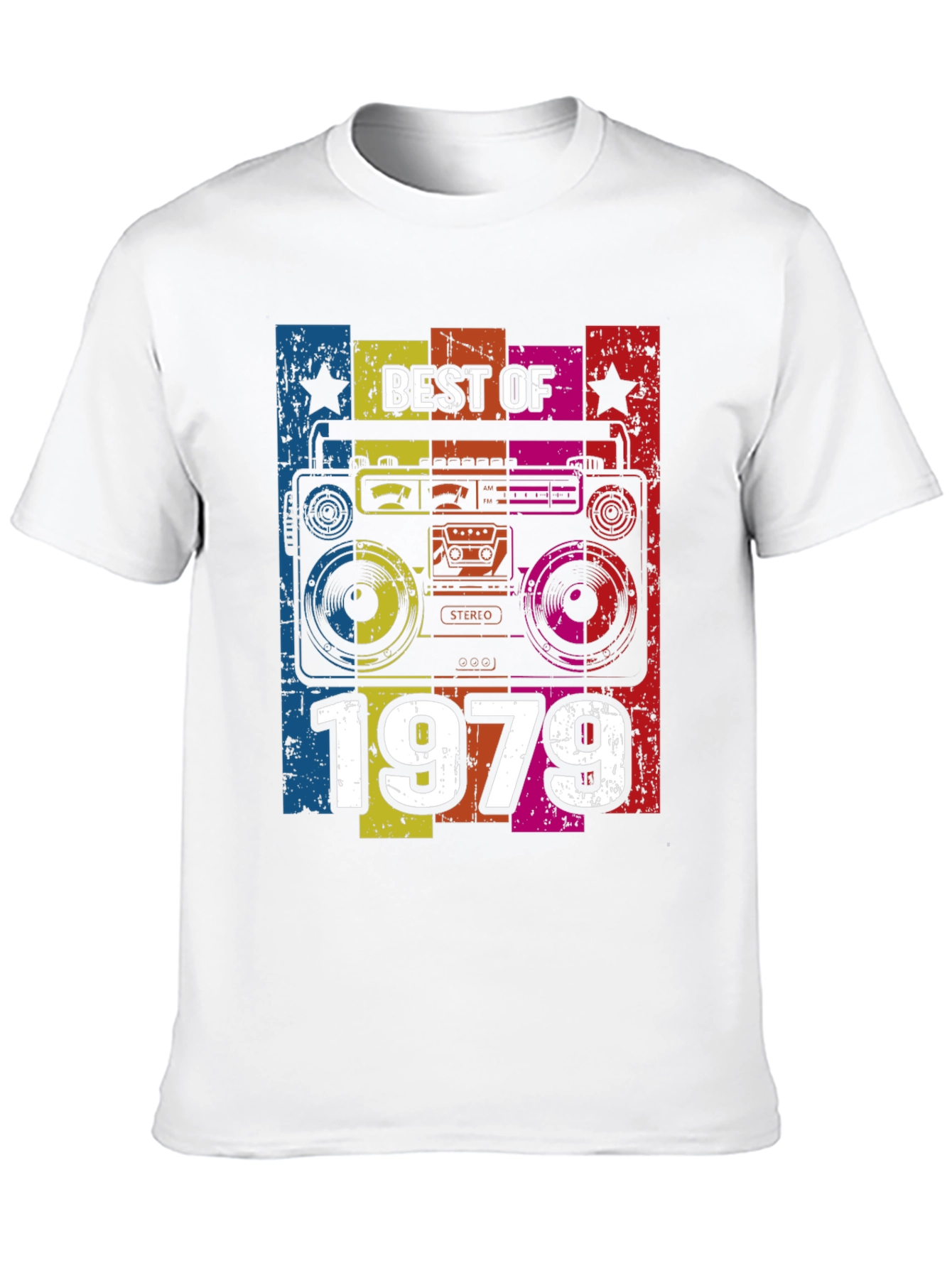 Retro 1979 Boombox Graphic Tee