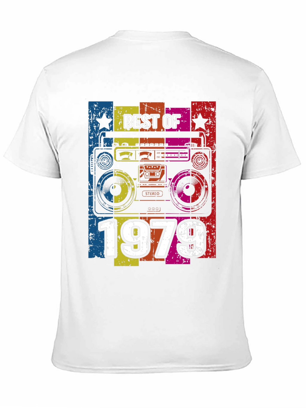 Retro 1979 Boombox Graphic Tee