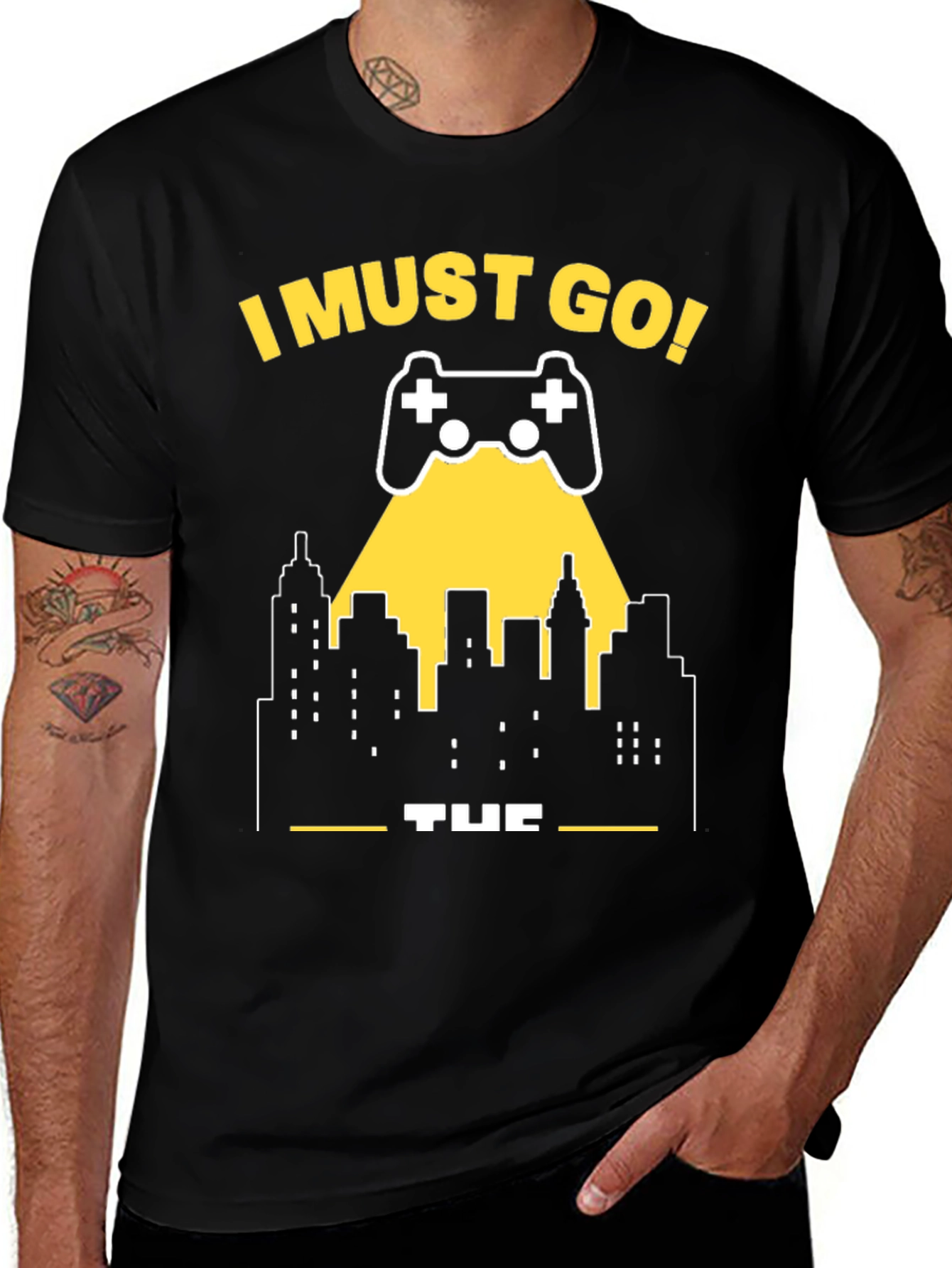 I Must Go Gaming T-Shirt