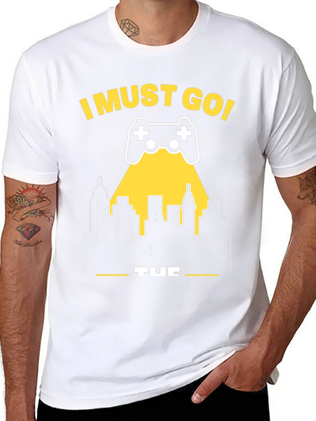 I Must Go Gaming T-Shirt