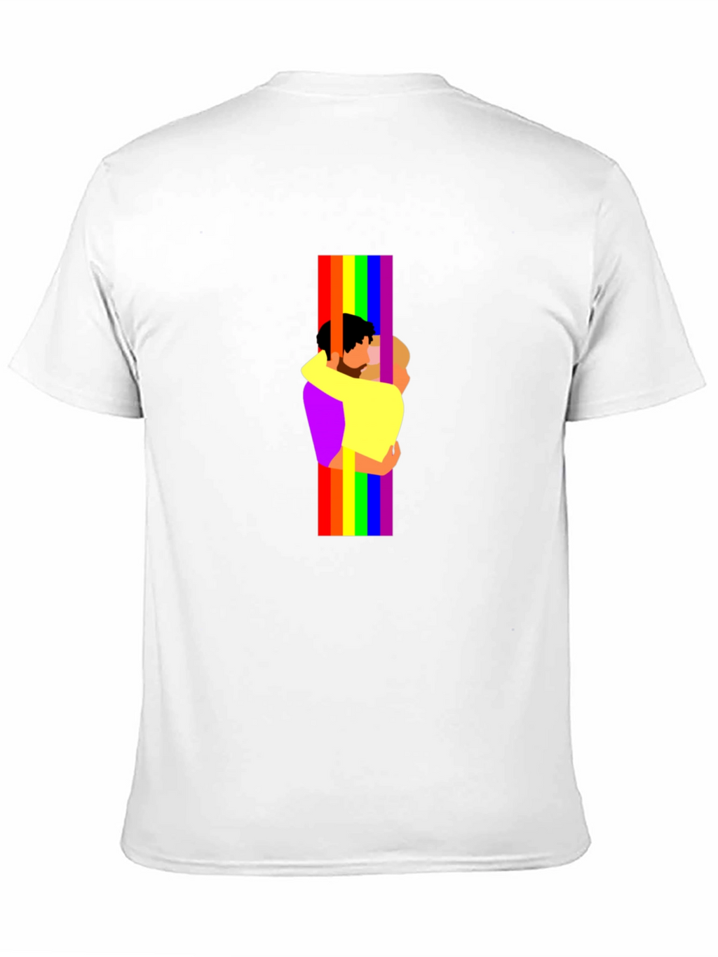 Pride Rainbow Couple Graphic Tee