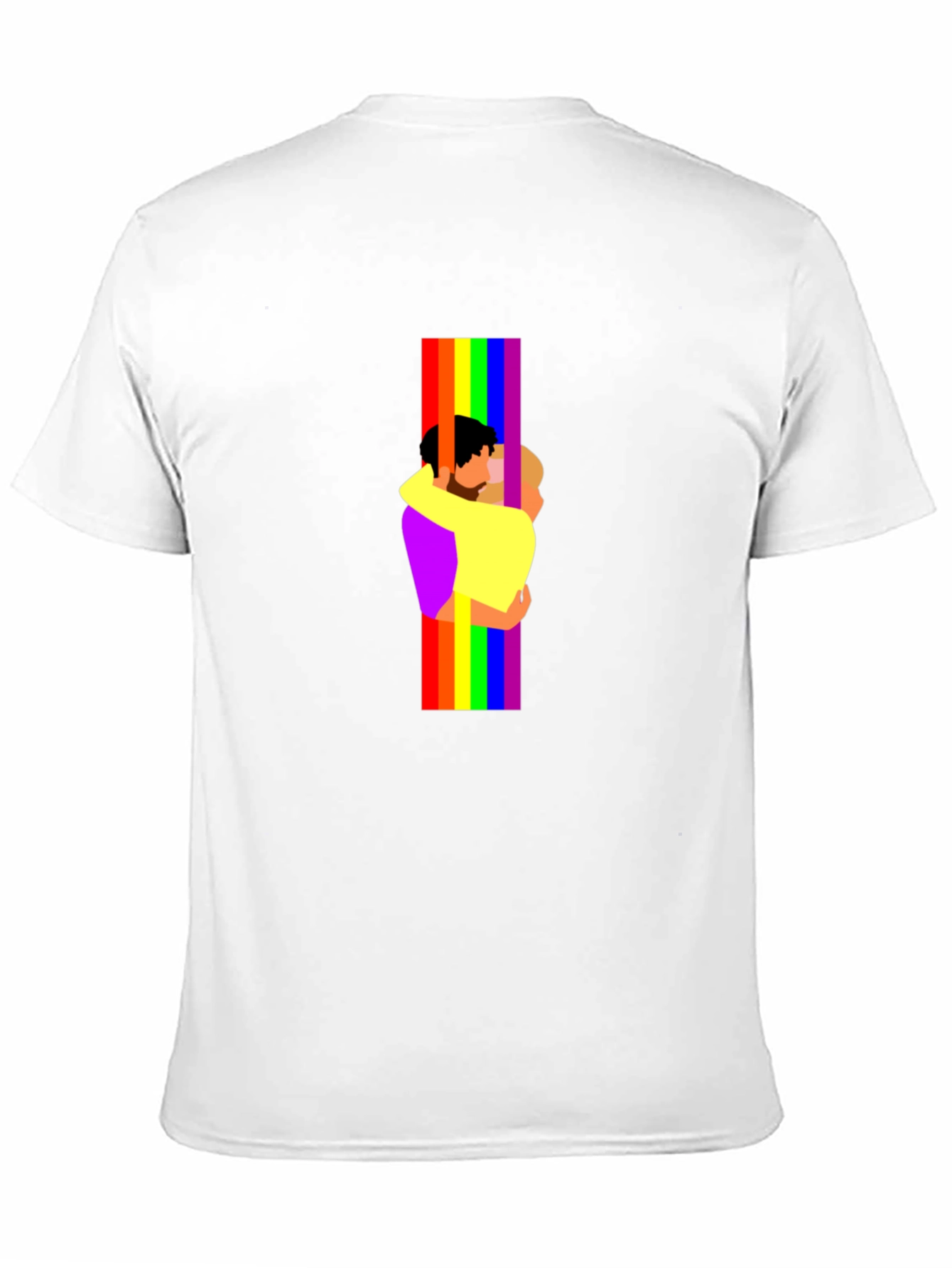 Pride Rainbow Couple Graphic Tee