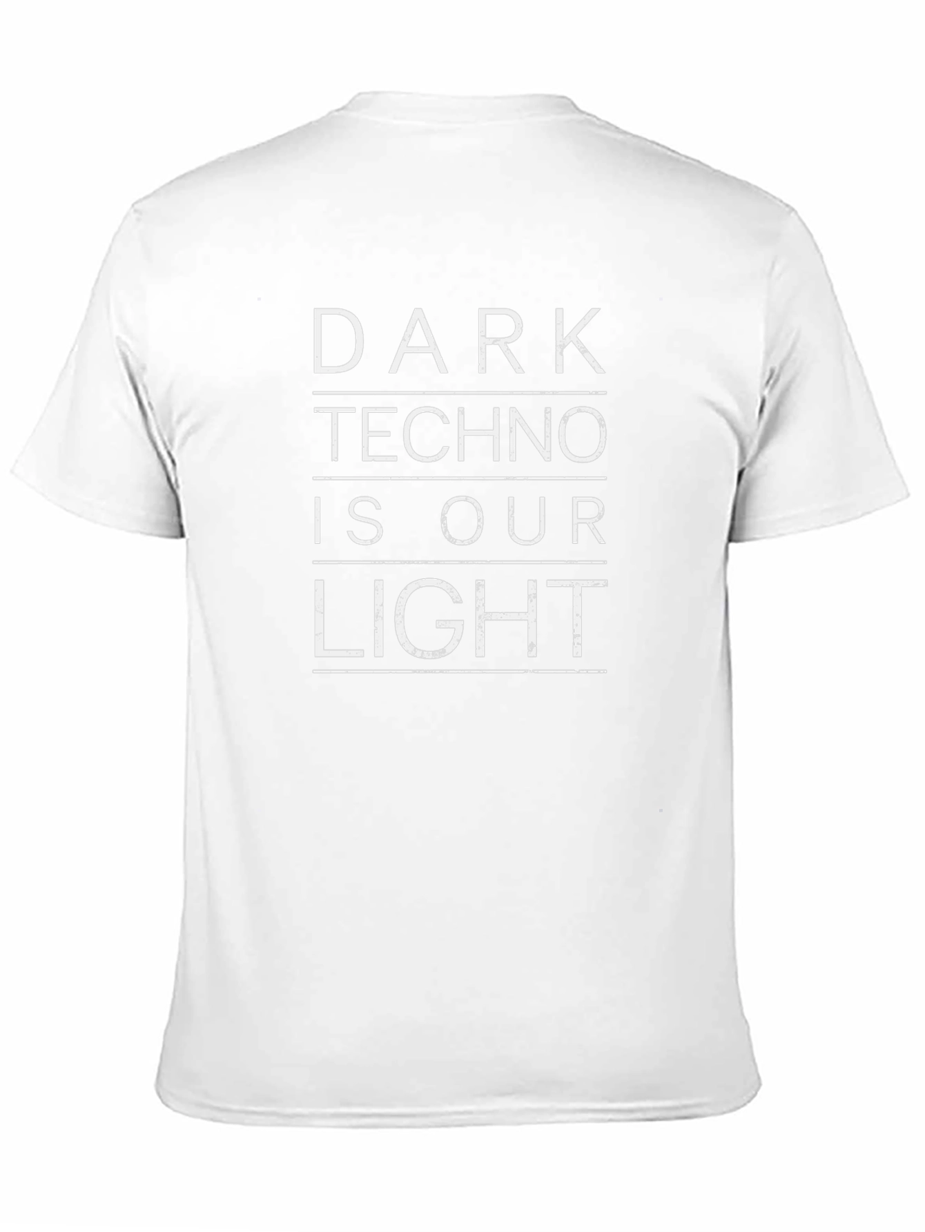 Dark Techno T-Shirt - Music Lover Tee