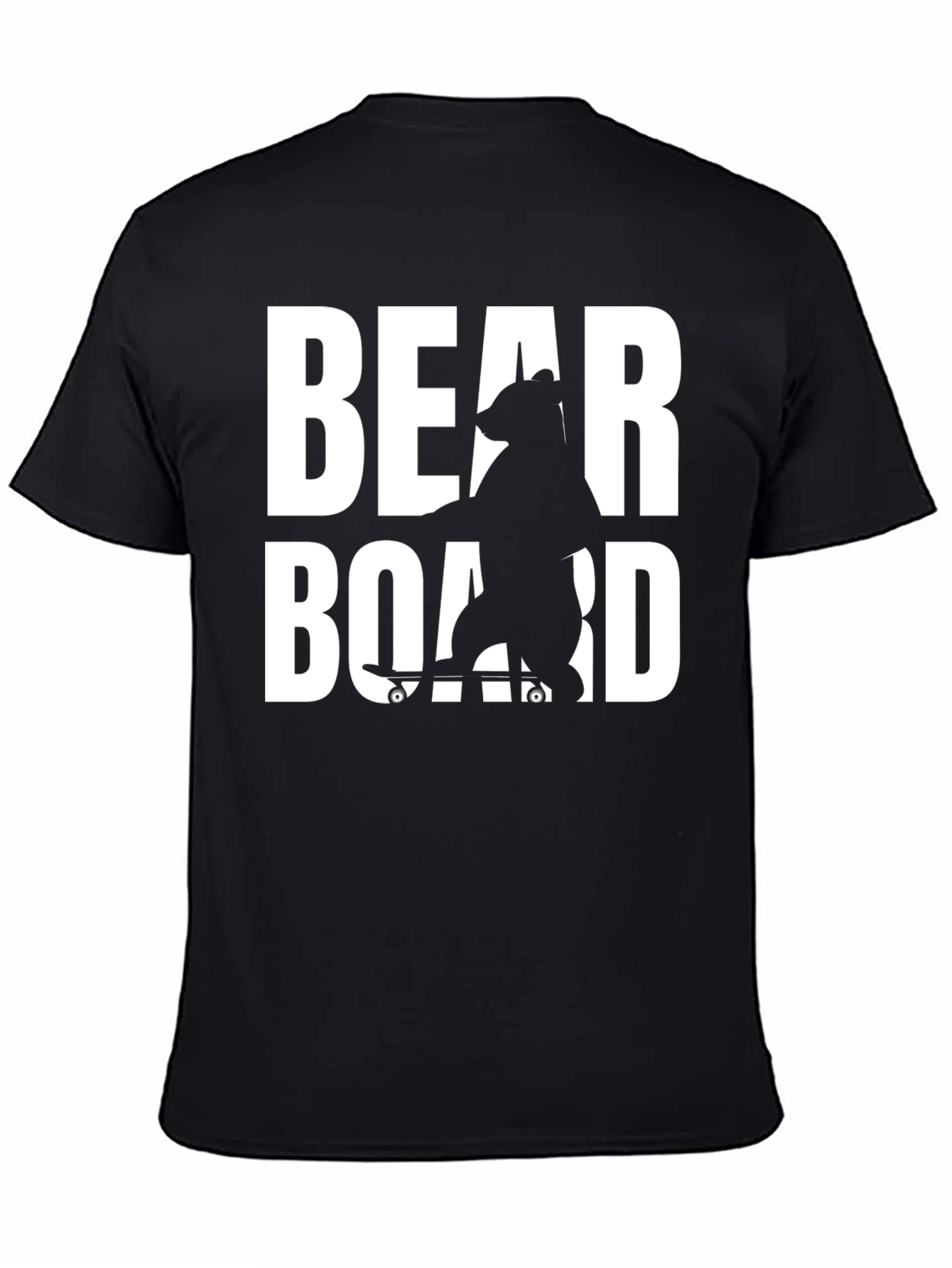 Bear Skateboard Graphic Tee