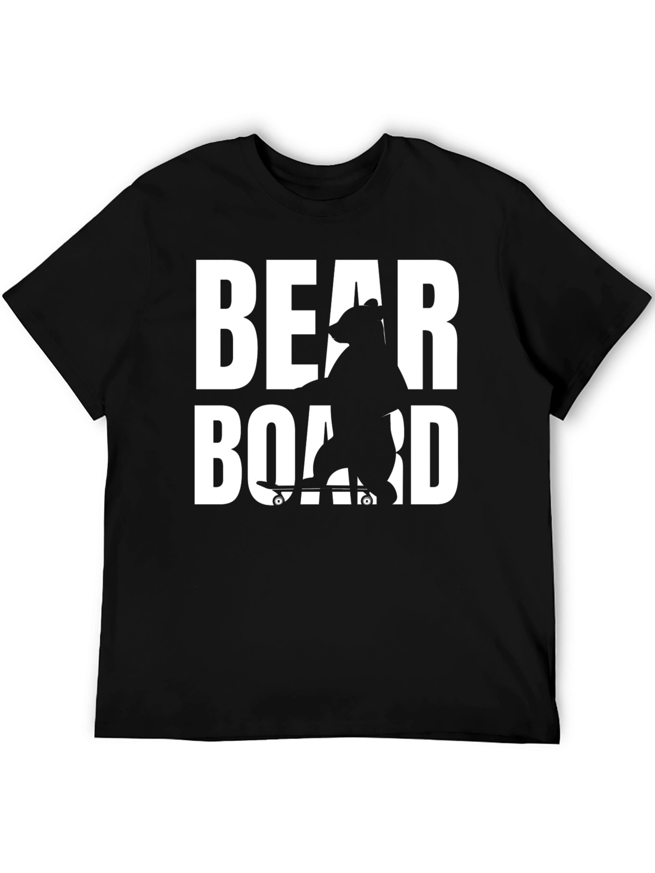 Bear Skateboard Graphic Tee