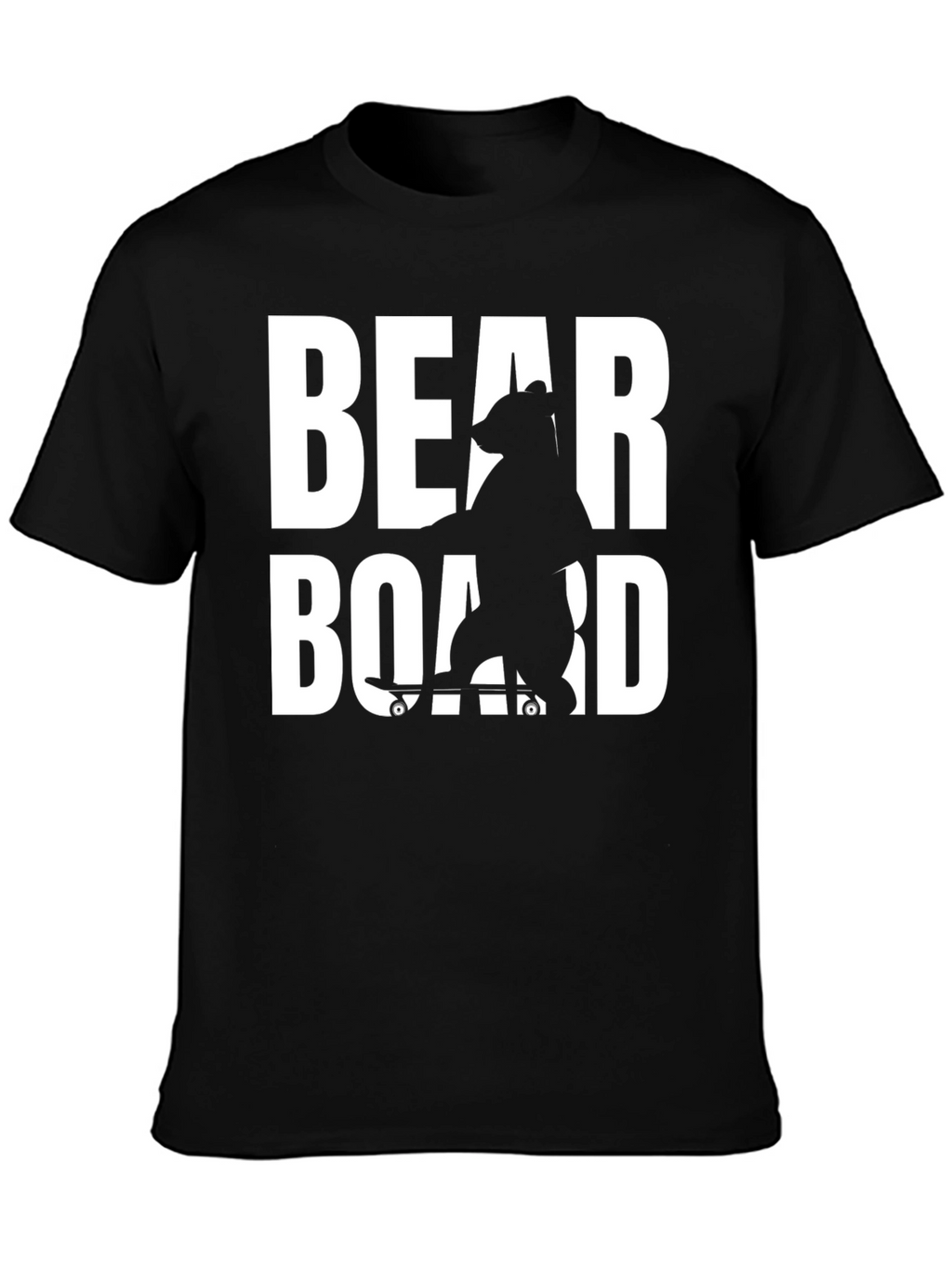 Bear Skateboard Graphic Tee