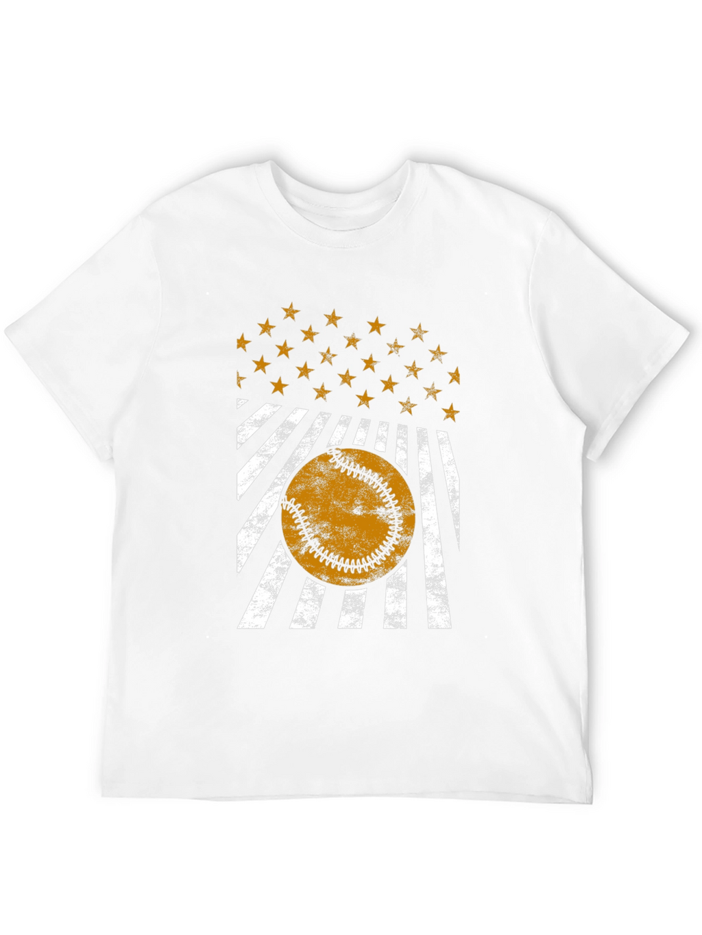 Distressed Baseball Graphic Tee