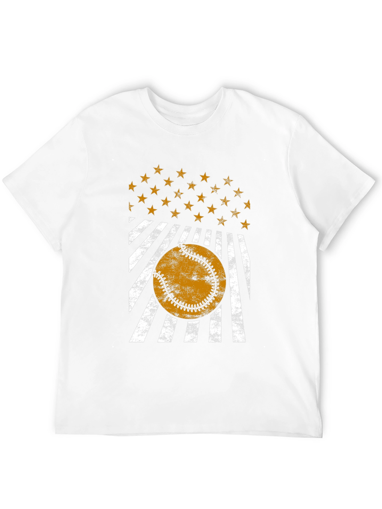 Distressed Baseball Graphic Tee