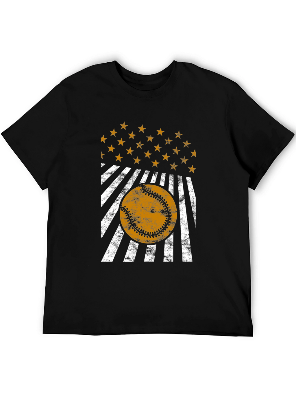 Distressed Baseball Graphic Tee