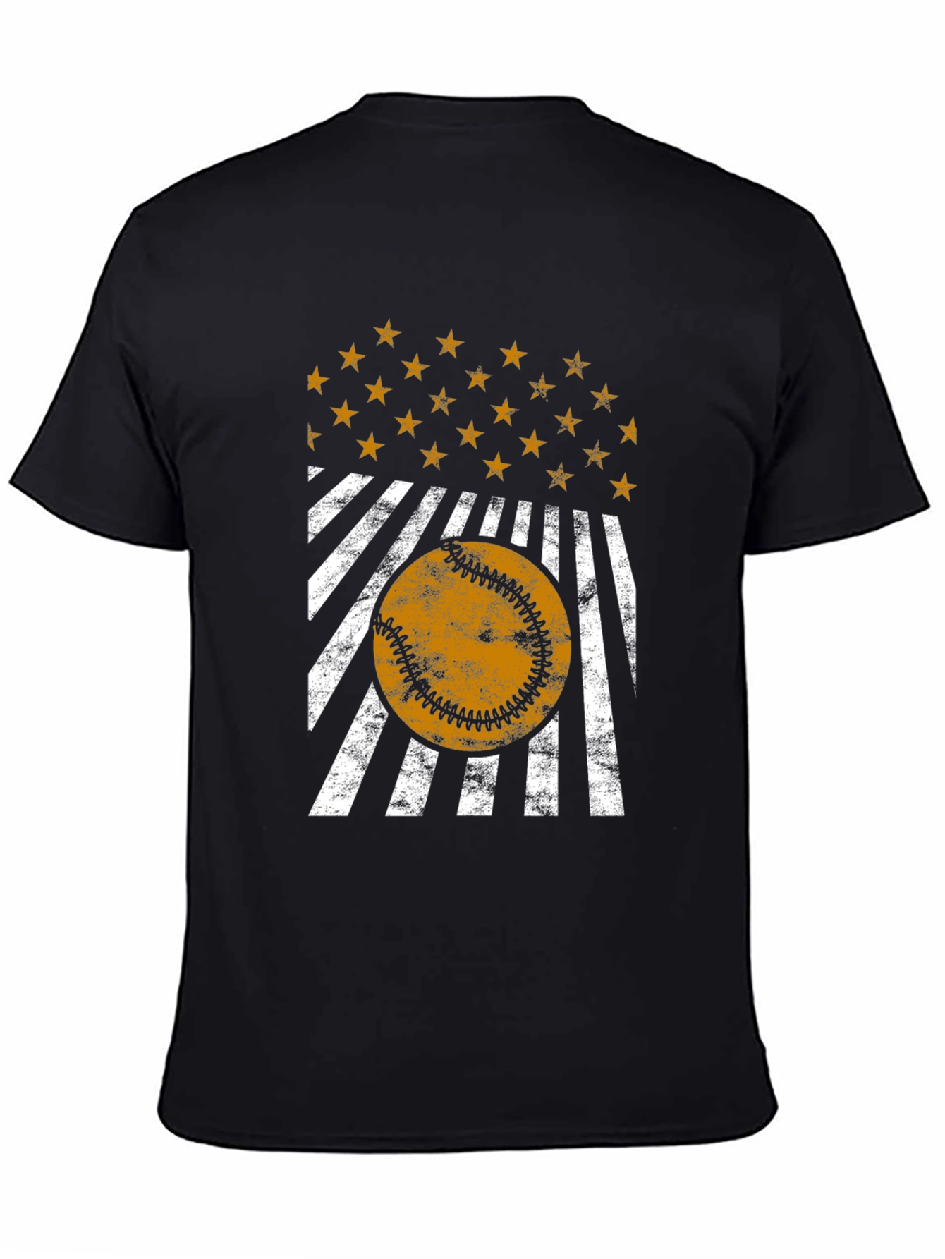 Distressed Baseball Graphic Tee