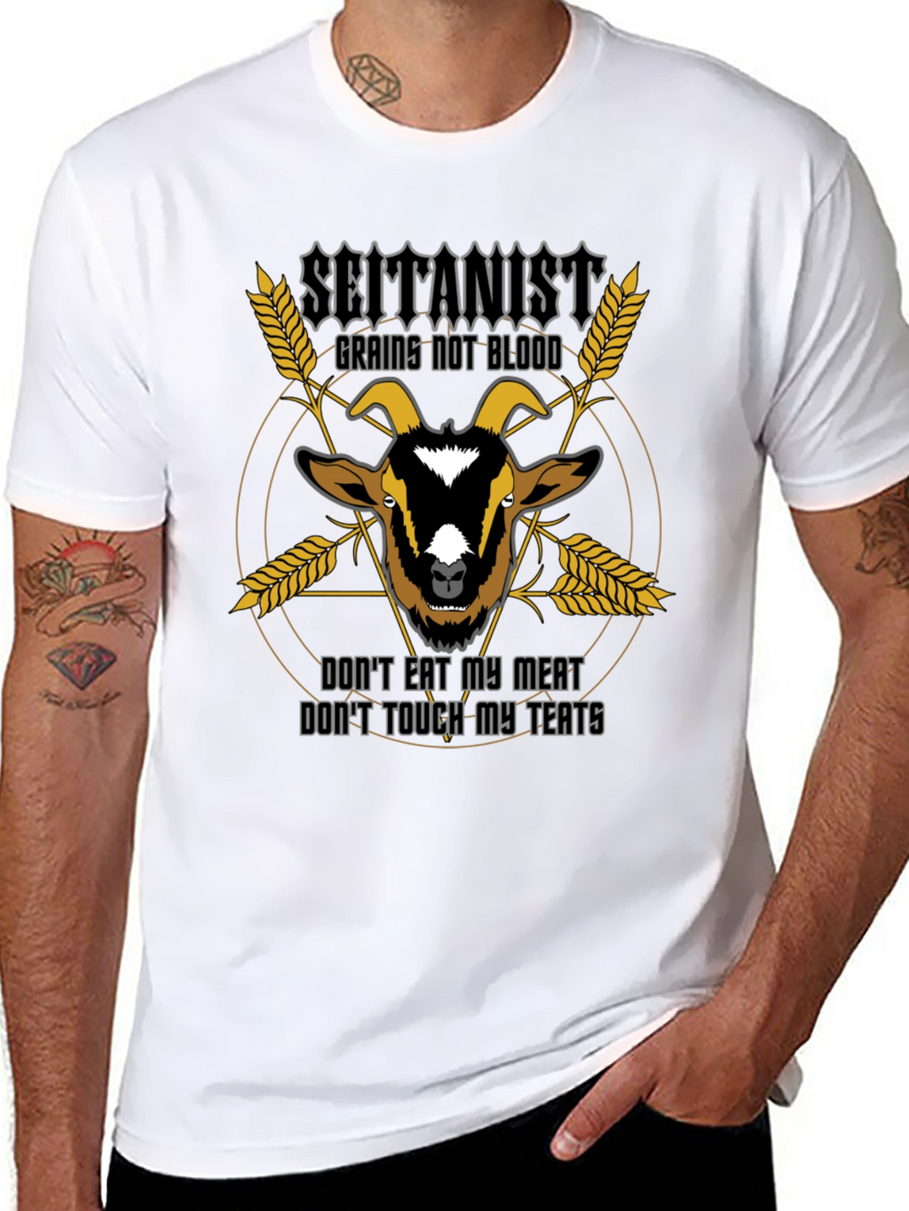 Satanist Grains Not Blood T-Shirt