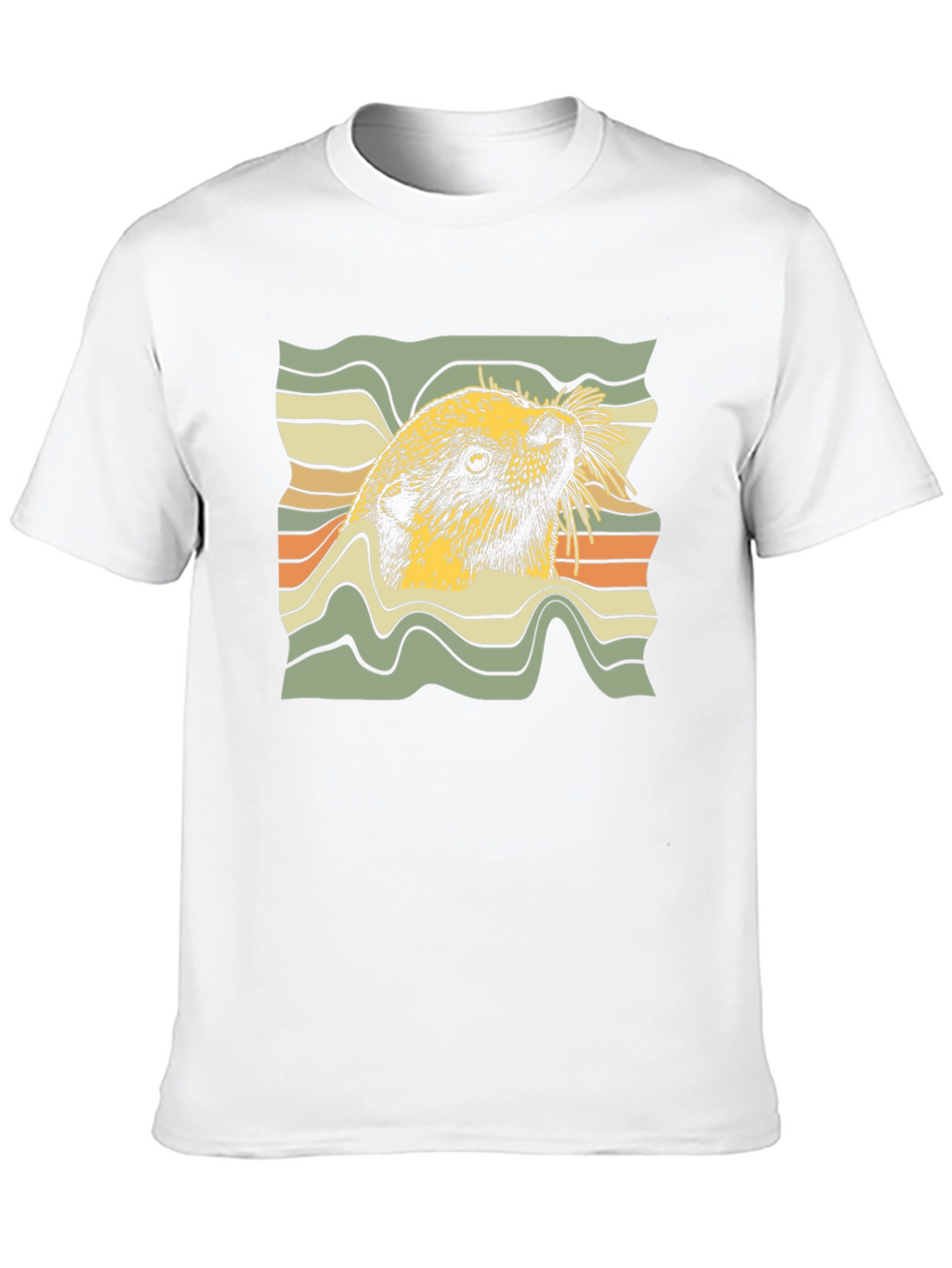 Retro Otter Graphic Tee