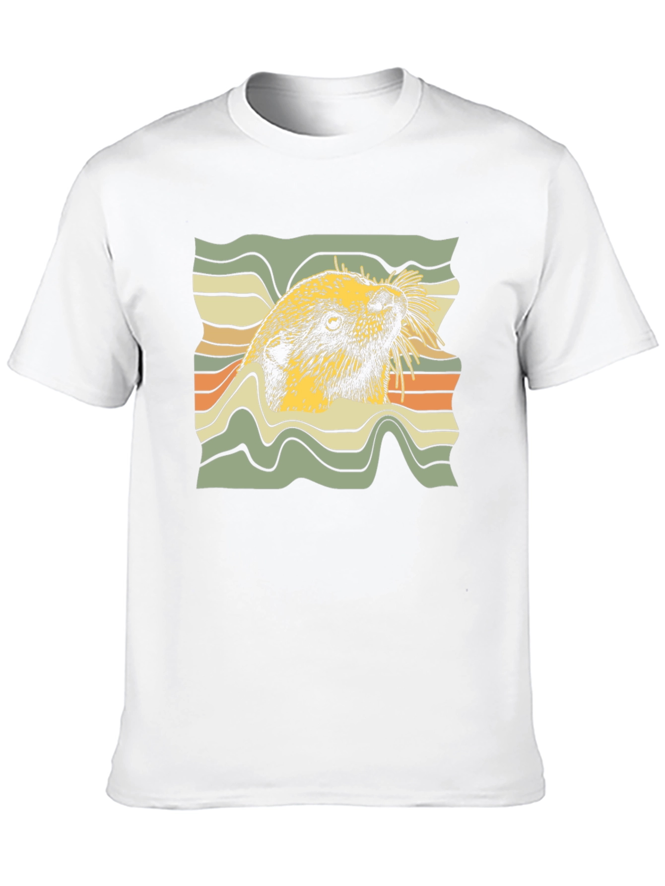 Retro Otter Graphic Tee