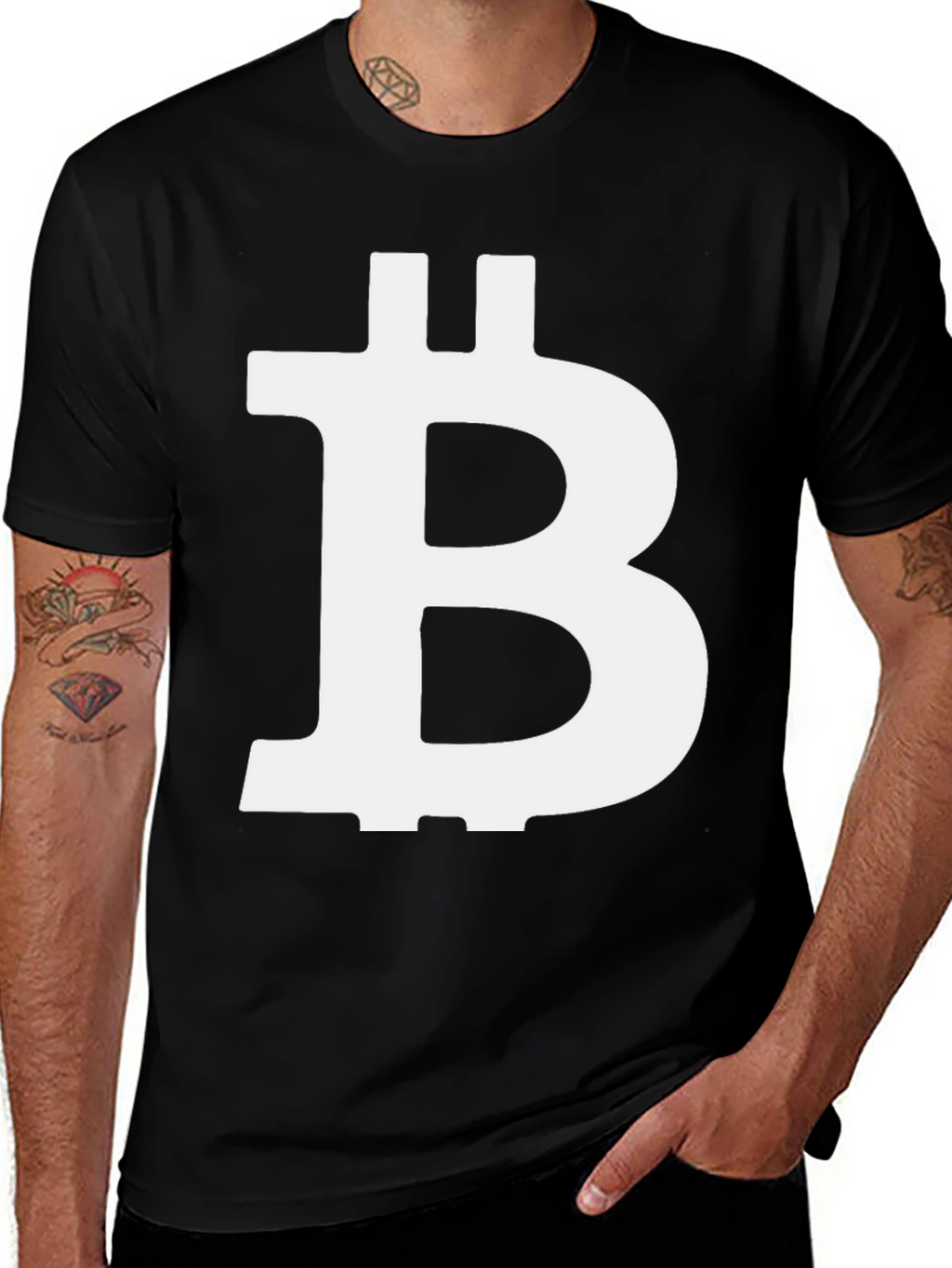 Bitcoin Logo T-Shirt - Crypto Enthusiast Apparel