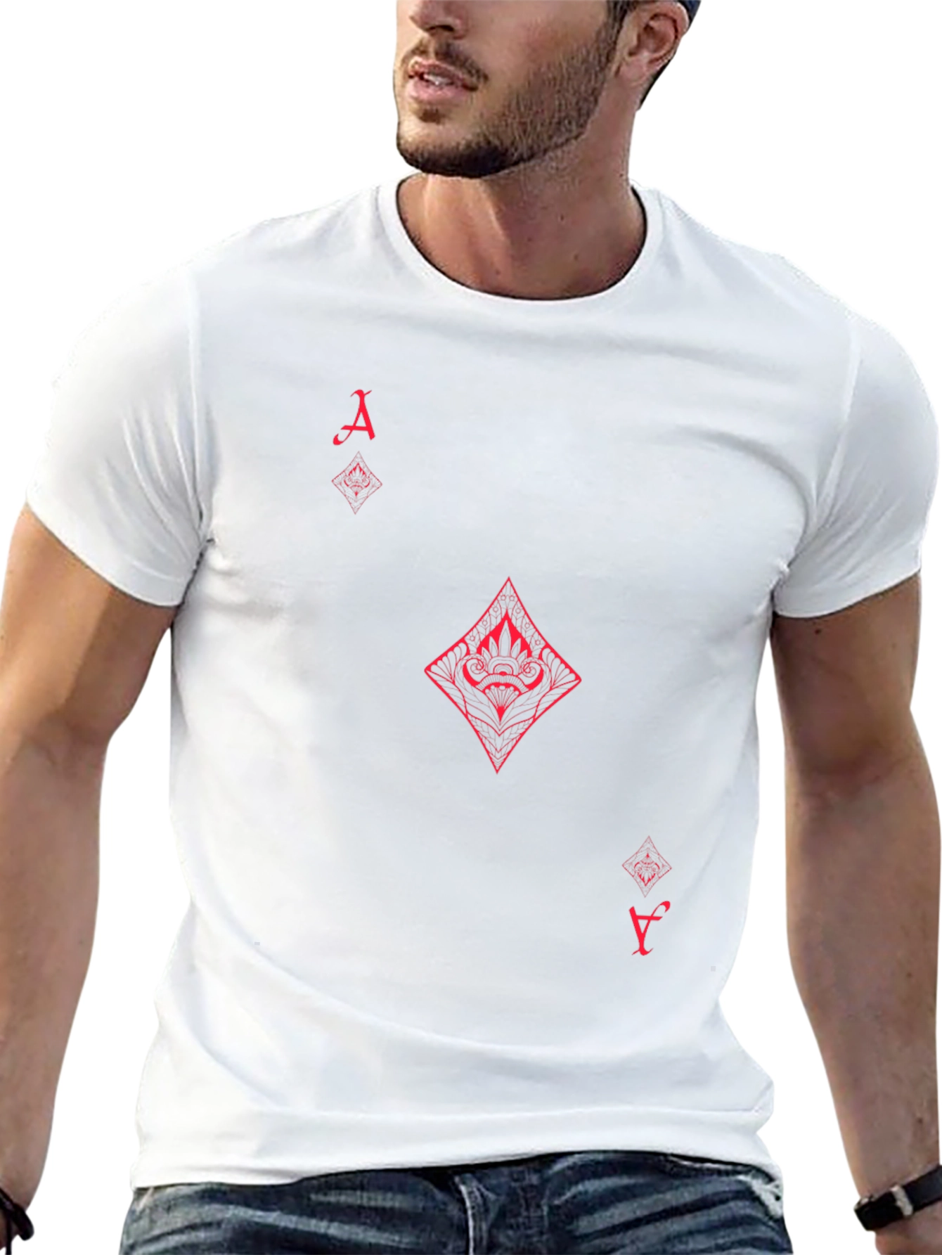 Ace of Diamonds Graphic T-Shirt